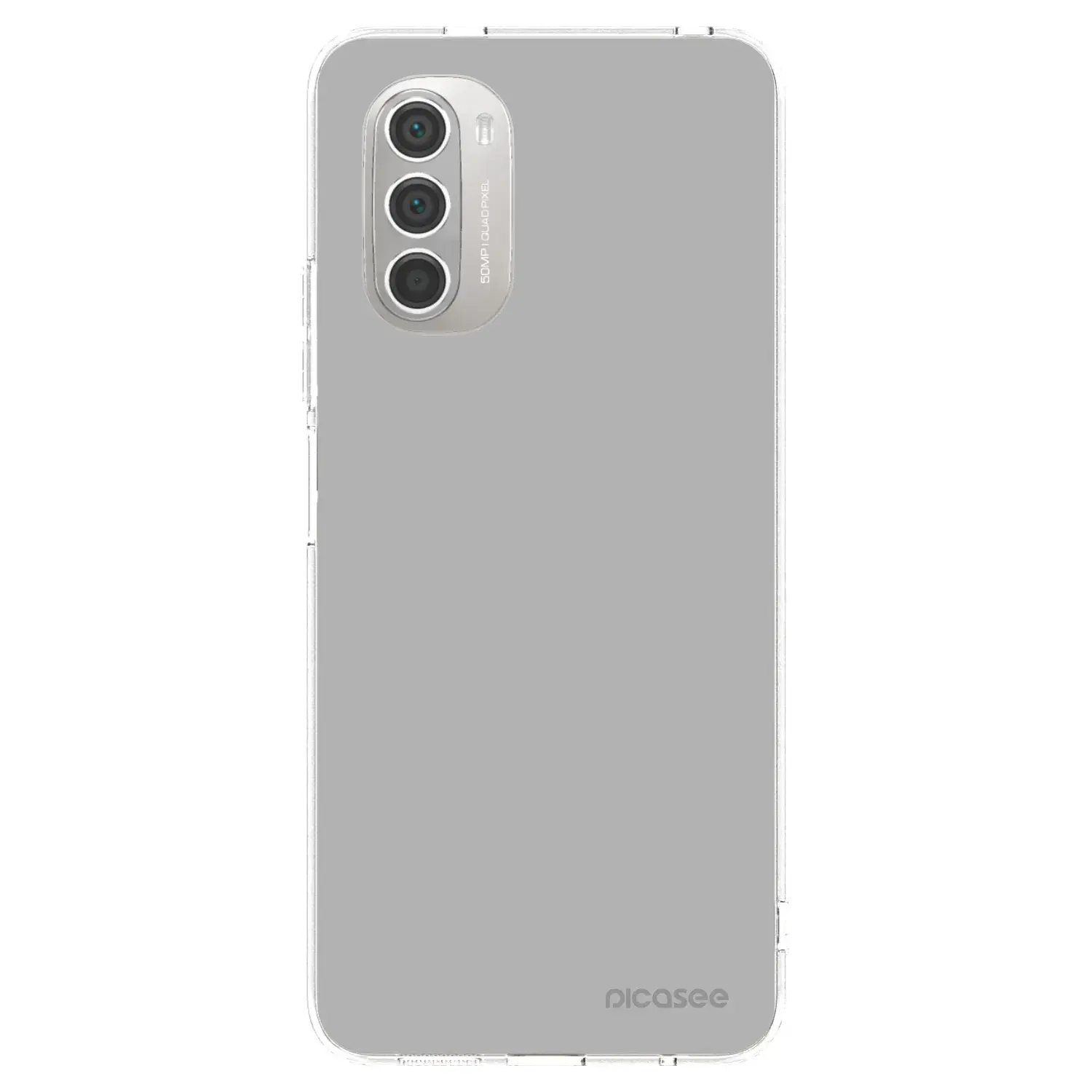 Silikonový průhledný obal pro Motorola Moto G51 - Stone