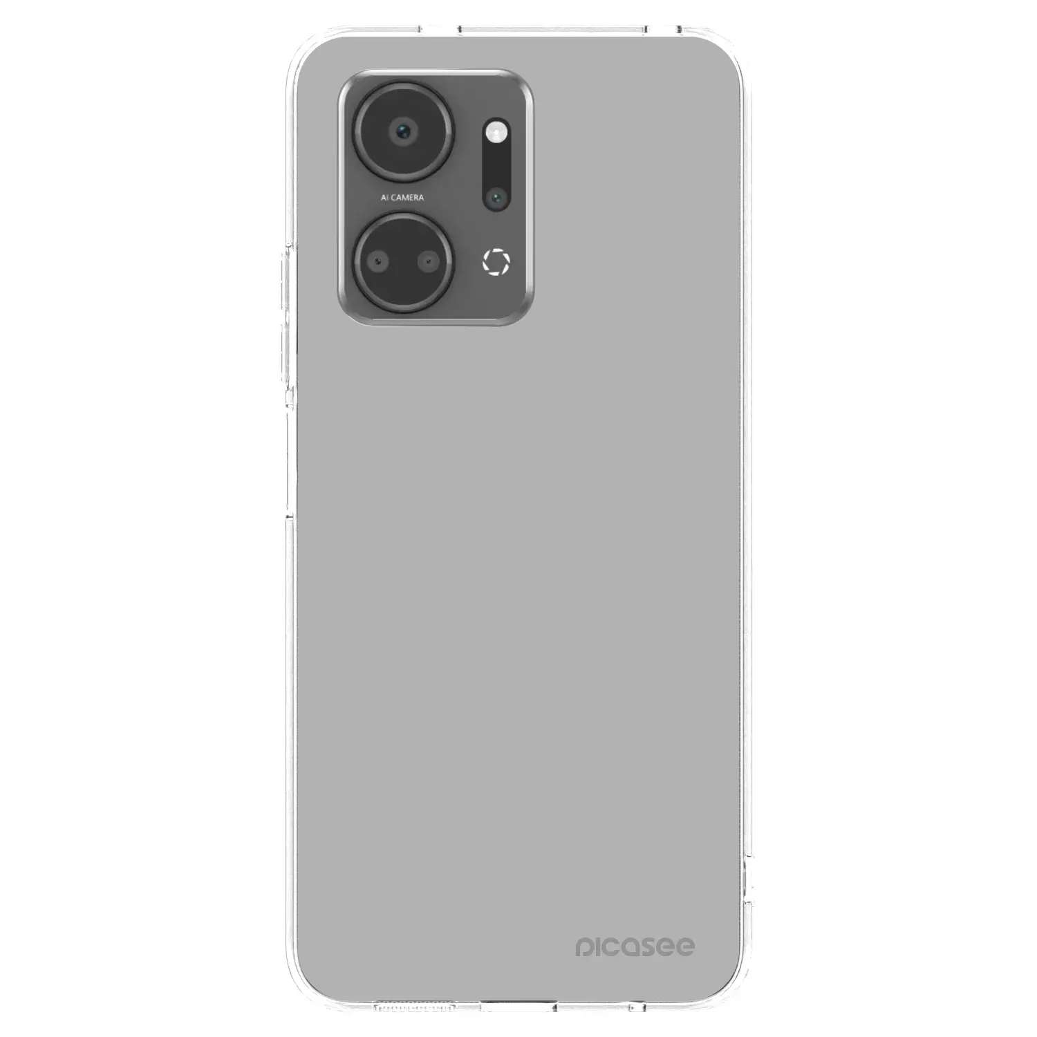 Silikonový průhledný obal pro Honor X7a - Stone