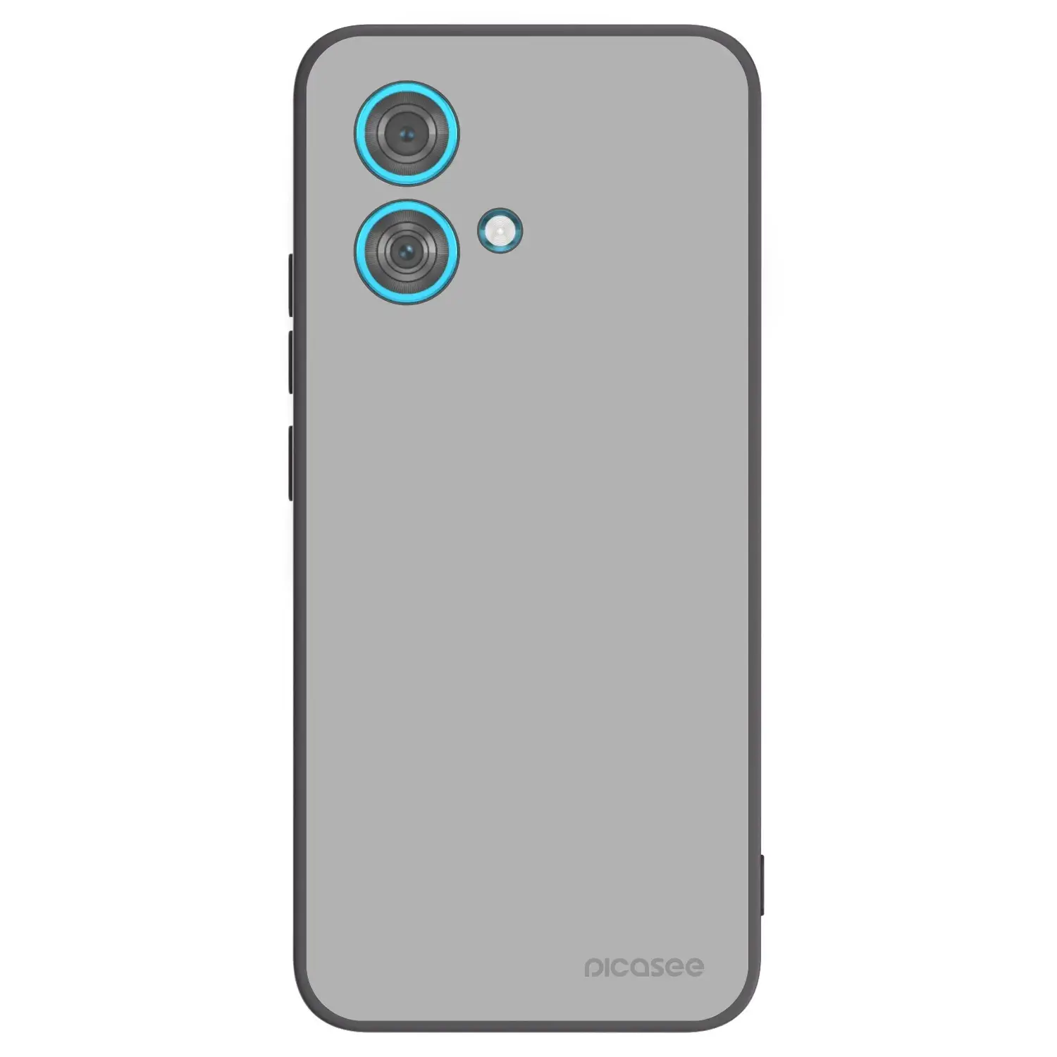 Silikonový černý obal pro Motorola Edge 40 Neo - Stone