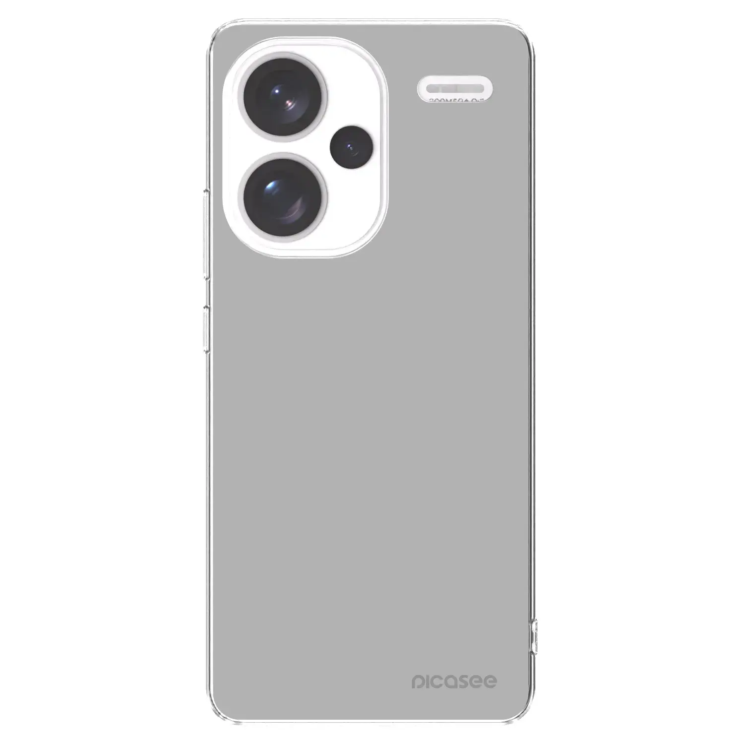 Silikonový průhledný obal pro Xiaomi Redmi Note 13 Pro+ 5G - Stone