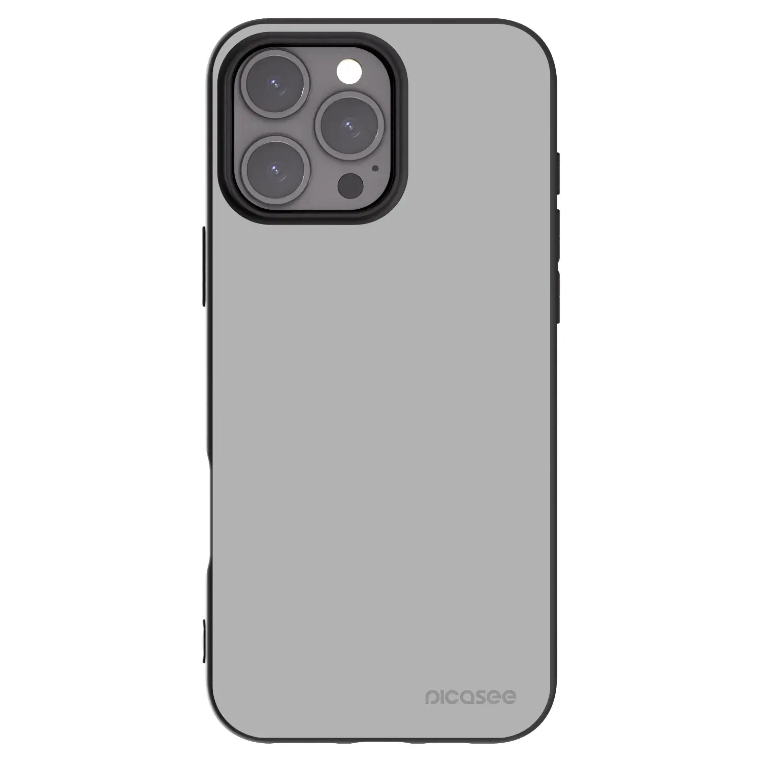 Silikonový černý obal pro Apple iPhone 16 Pro Max - Stone