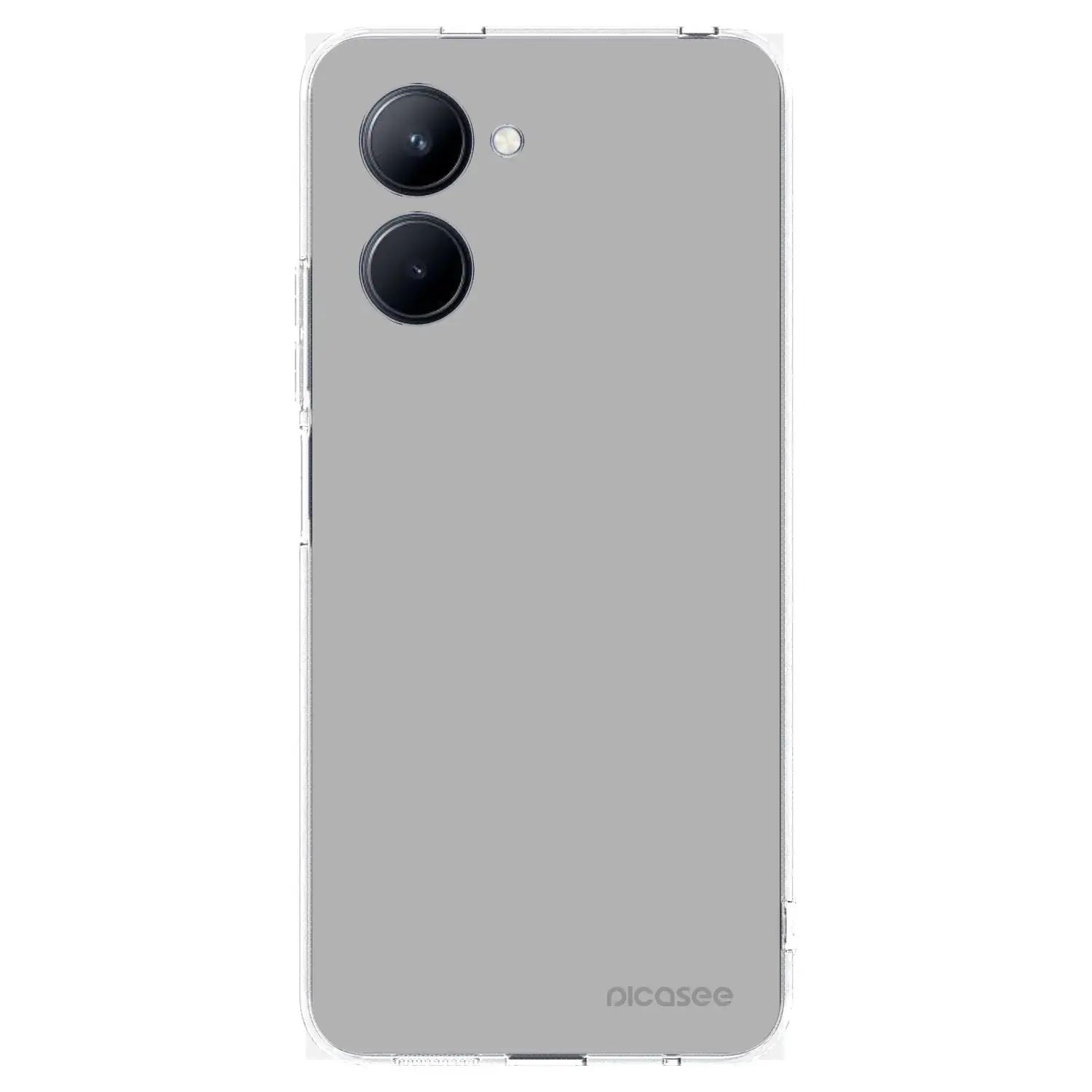 Silikonový průhledný obal pro Realme C33 (2023) - Stone