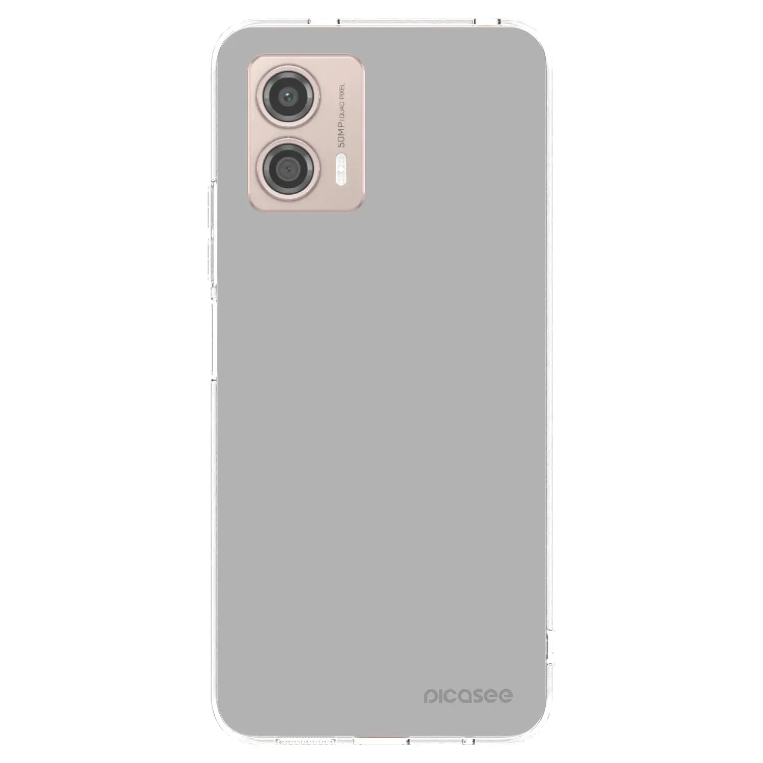 Silikonový průhledný obal pro Motorola Moto G53 5G - Stone