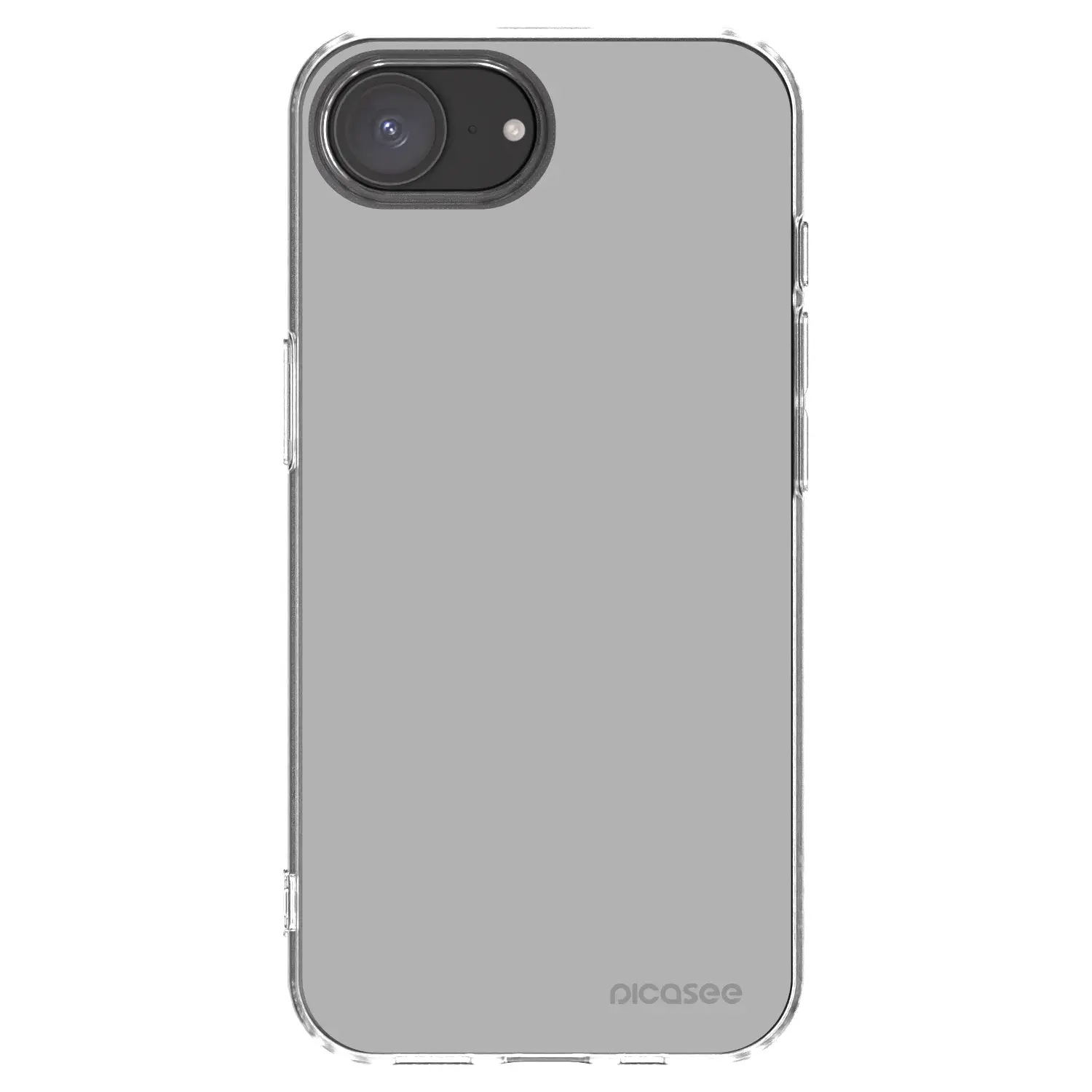 Silikonový průhledný obal pro Apple iPhone 16e - Stone