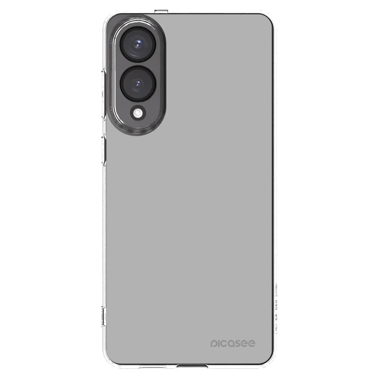 Silikonový průhledný obal pro Samsung Galaxy S25 Edge 5G - Stone