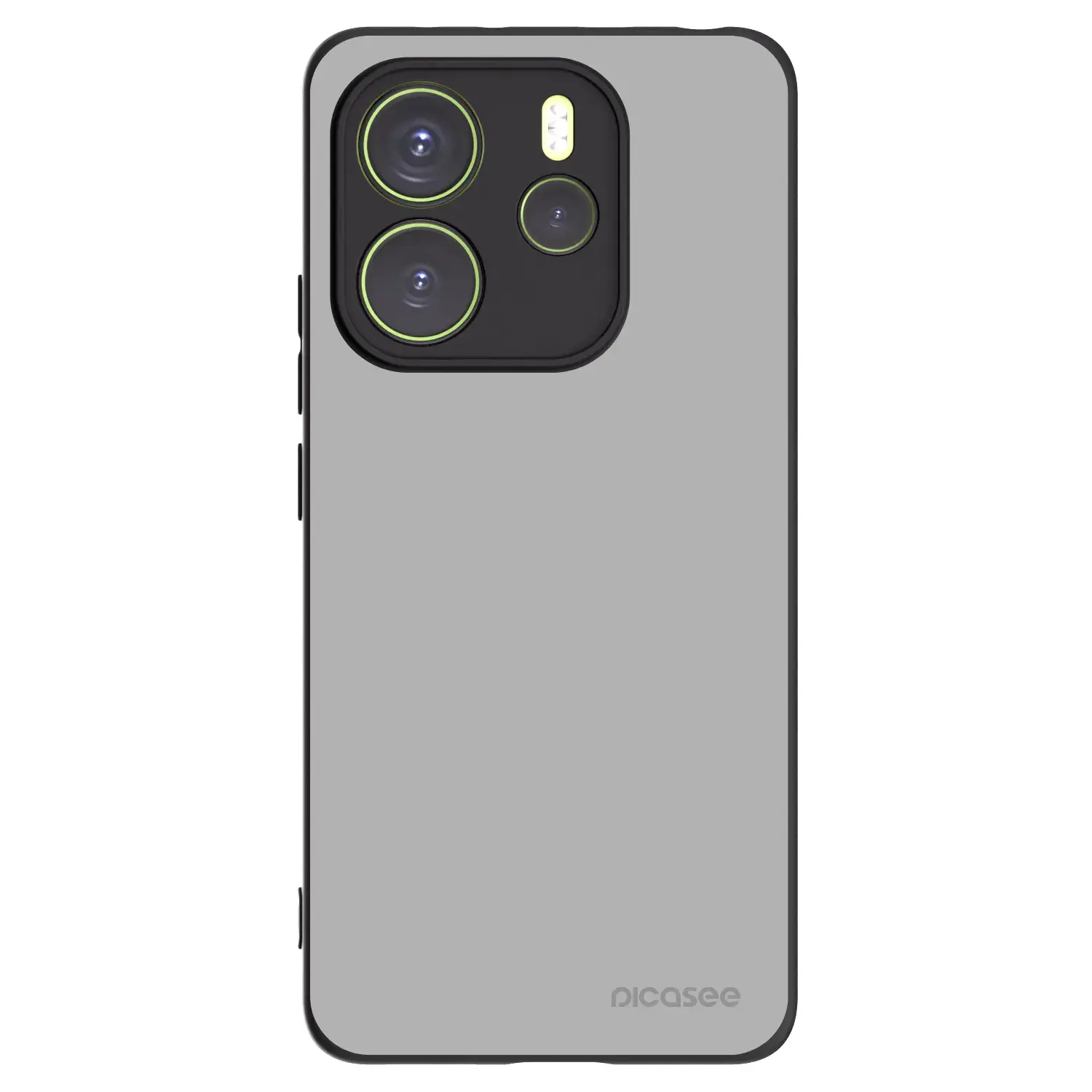 Silikonový černý obal pro Xiaomi Redmi Note 14 4G - Stone