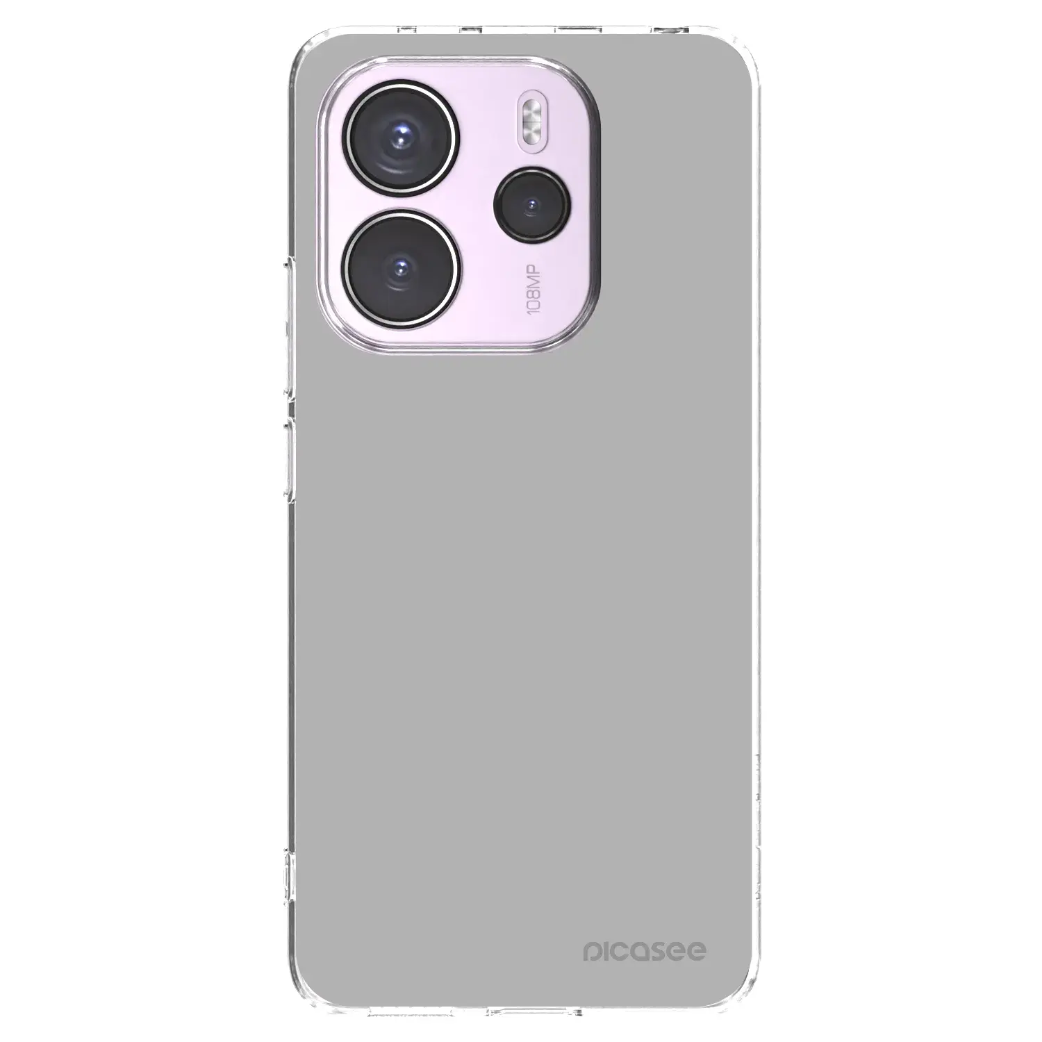 Silikonový průhledný obal pro Xiaomi Redmi Note 14 4G - Stone