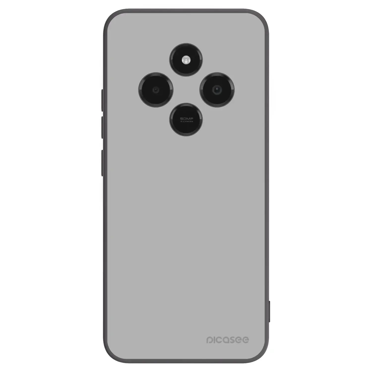 Silikonový černý obal pro Xiaomi Poco C75 - Stone