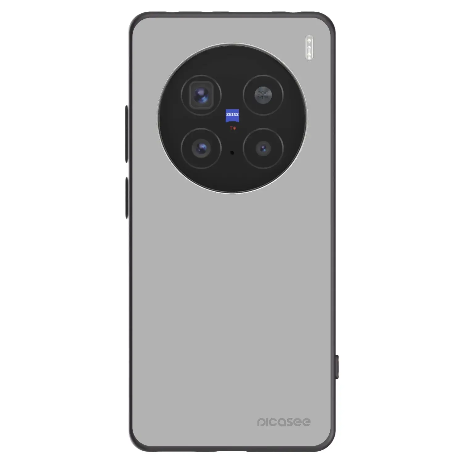 Silikonový černý obal pro Vivo X200 Pro - Stone