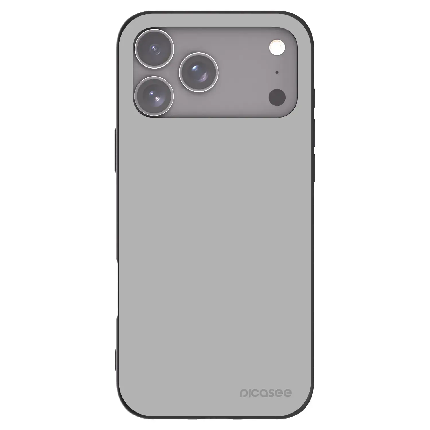 Silikonový černý obal pro Apple iPhone 17 Pro Max - Stone