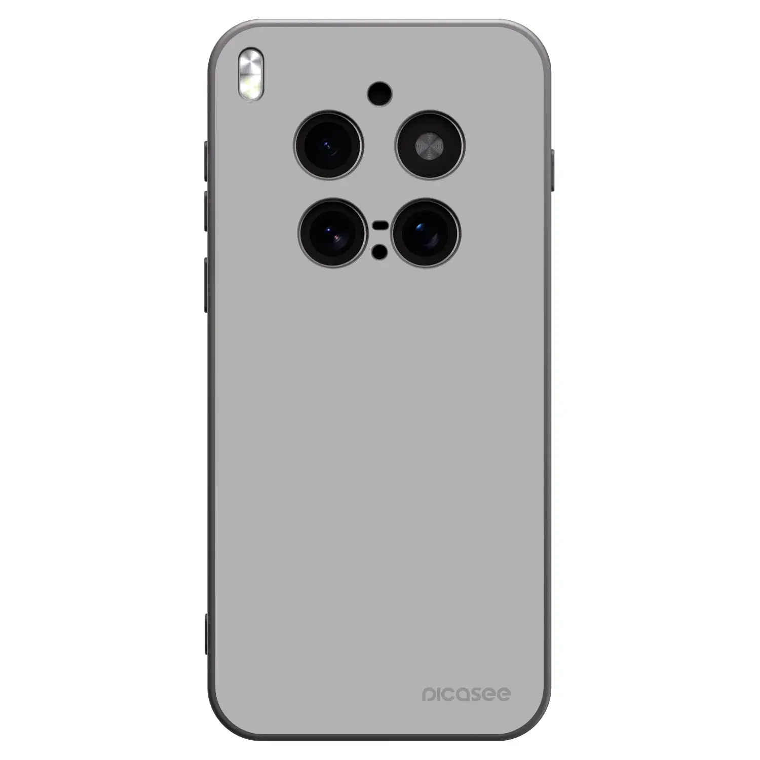 Silikonový černý obal pro Vivo X300 Pro - Stone
