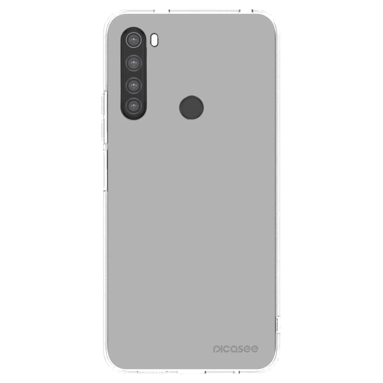 Silikonový průhledný obal pro Xiaomi Redmi Note 8 - Stone