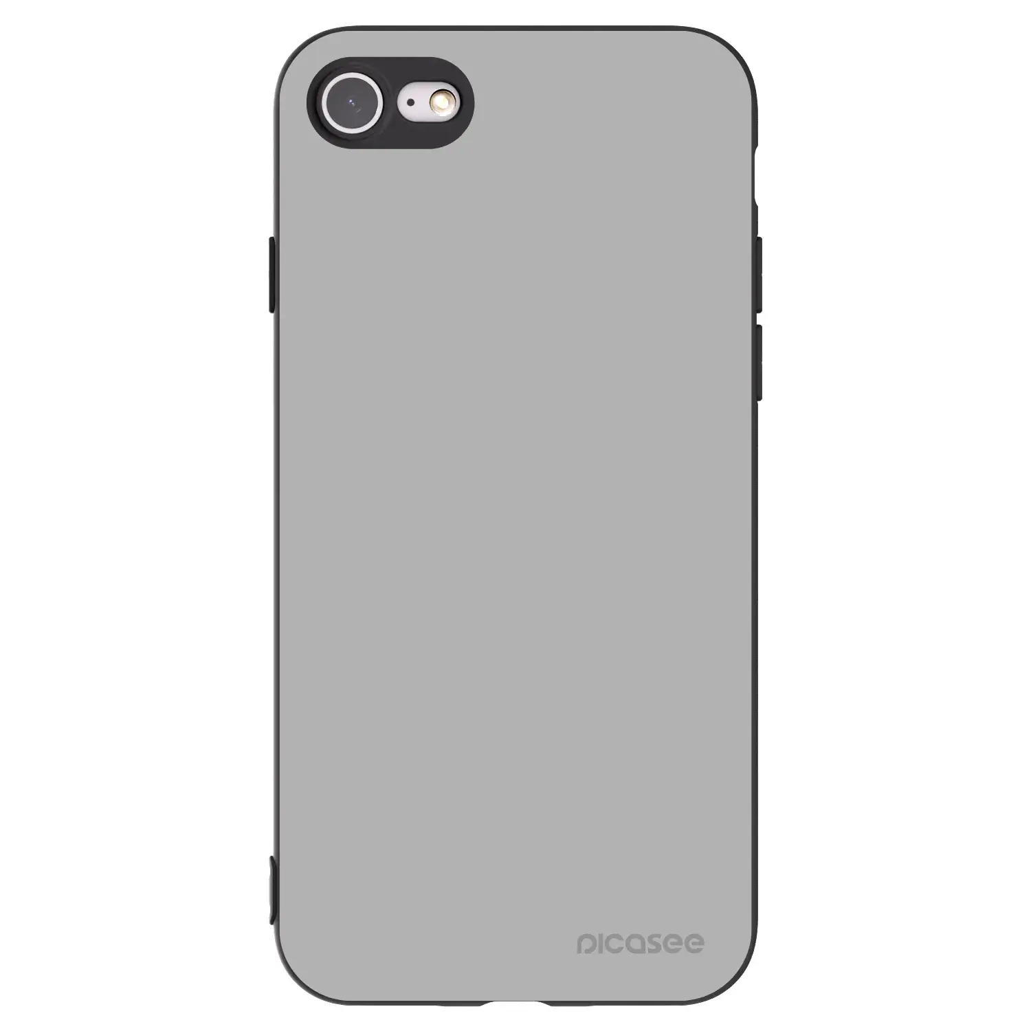 Silikonový černý obal pro Apple iPhone SE 2020 - Stone