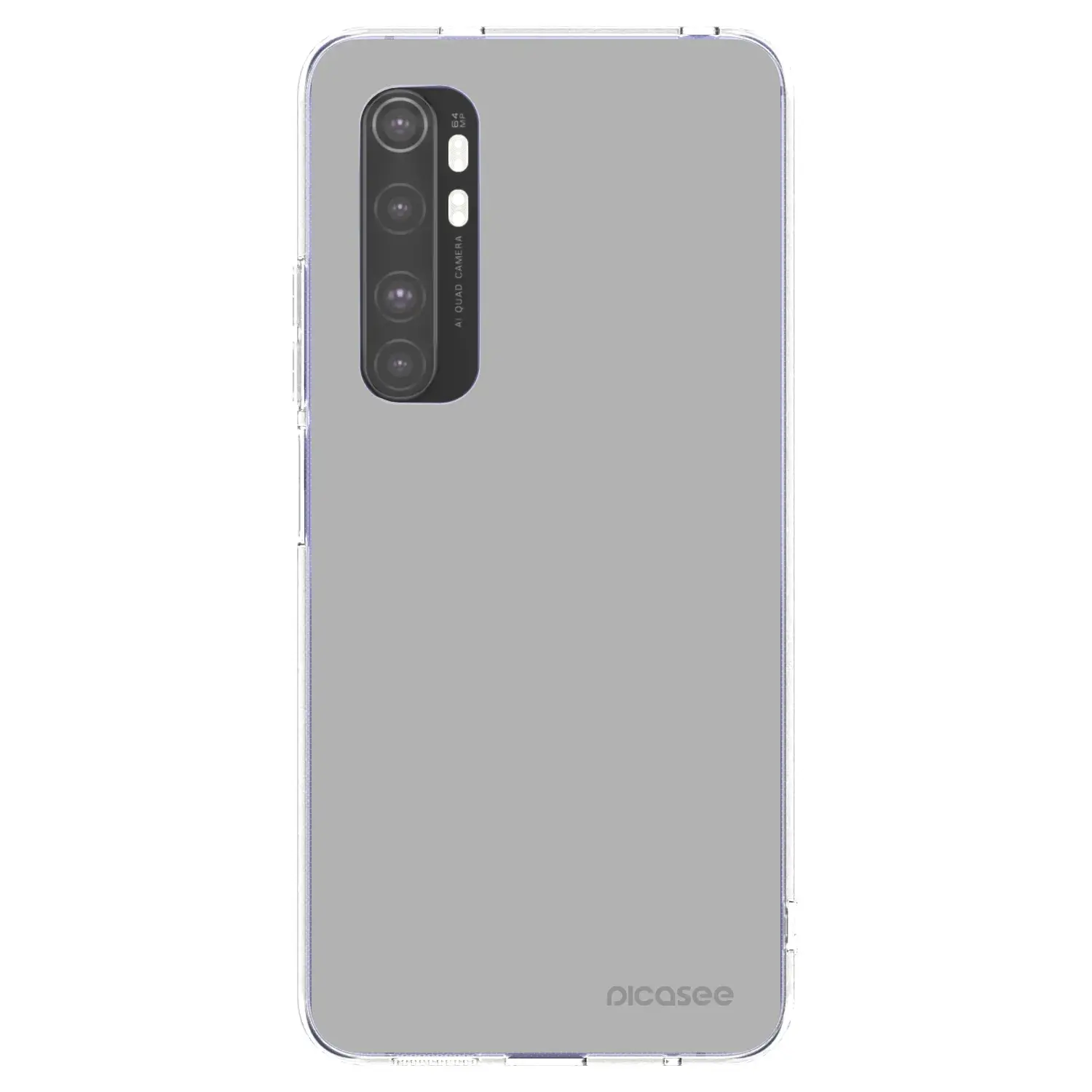 Silikonový průhledný obal pro Xiaomi Mi Note 10 Lite - Stone
