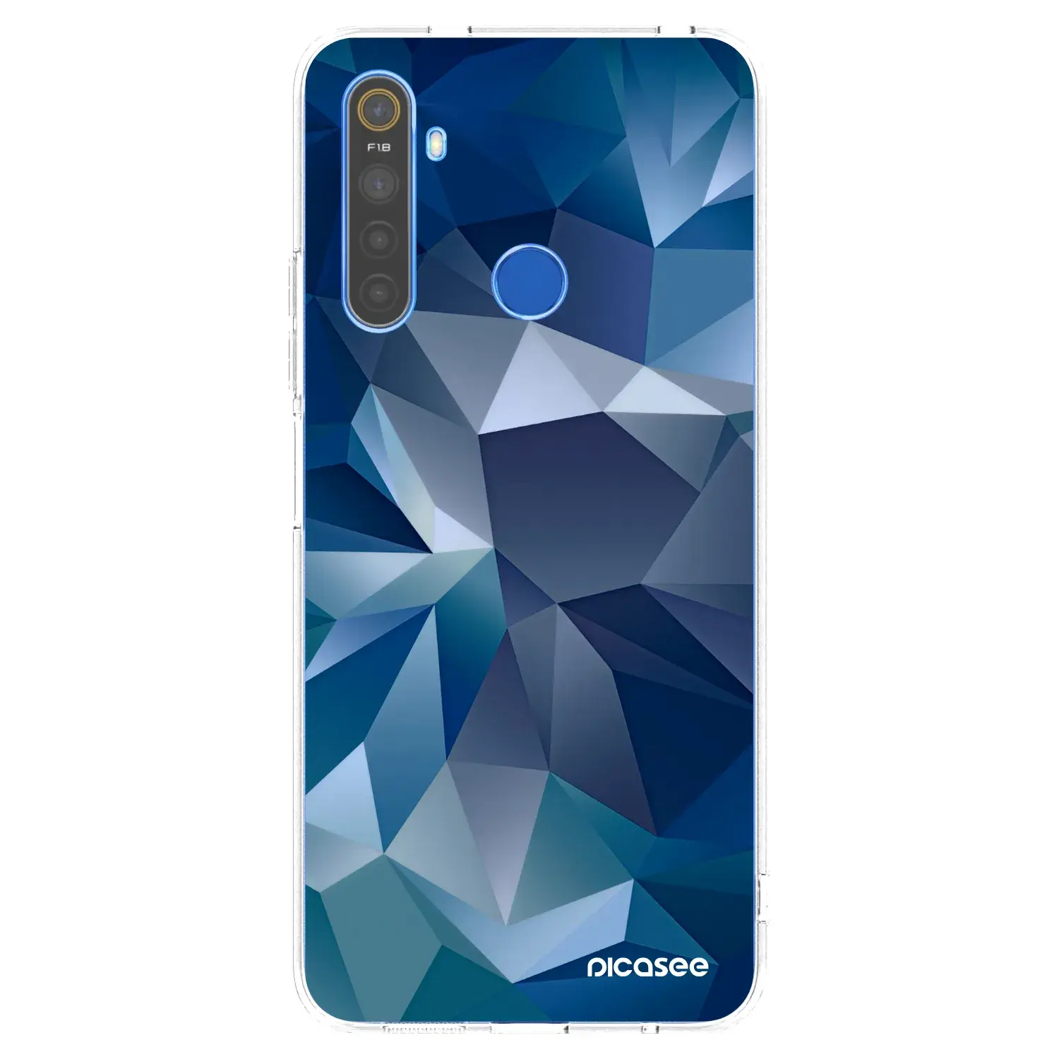 Silikonový průhledný obal pro Realme 5 - Wallpaper