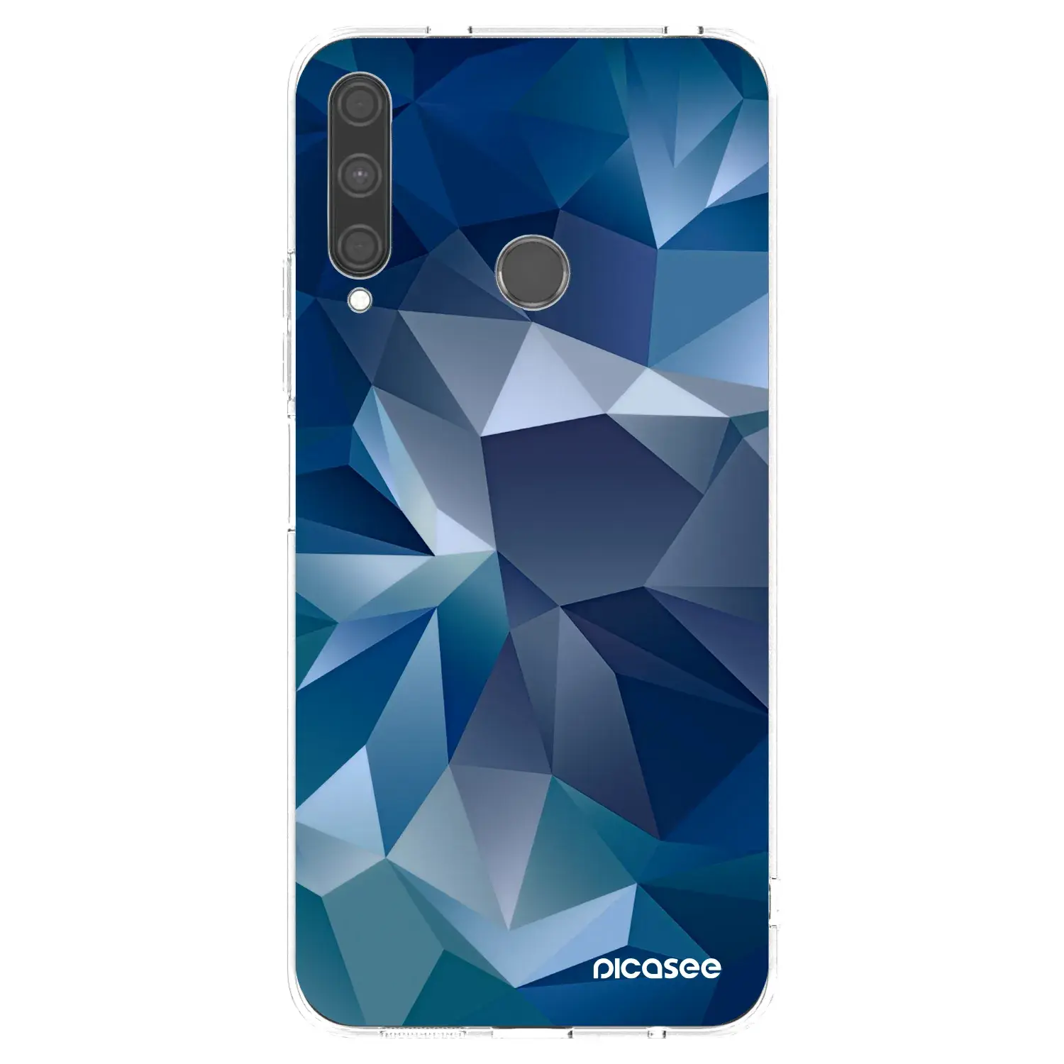 Silikonový průhledný obal pro Huawei P40 Lite E - Wallpaper