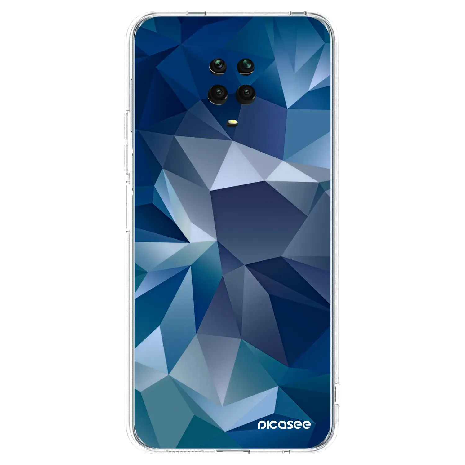 Silikonový průhledný obal pro Xiaomi Redmi Note 9S - Wallpaper