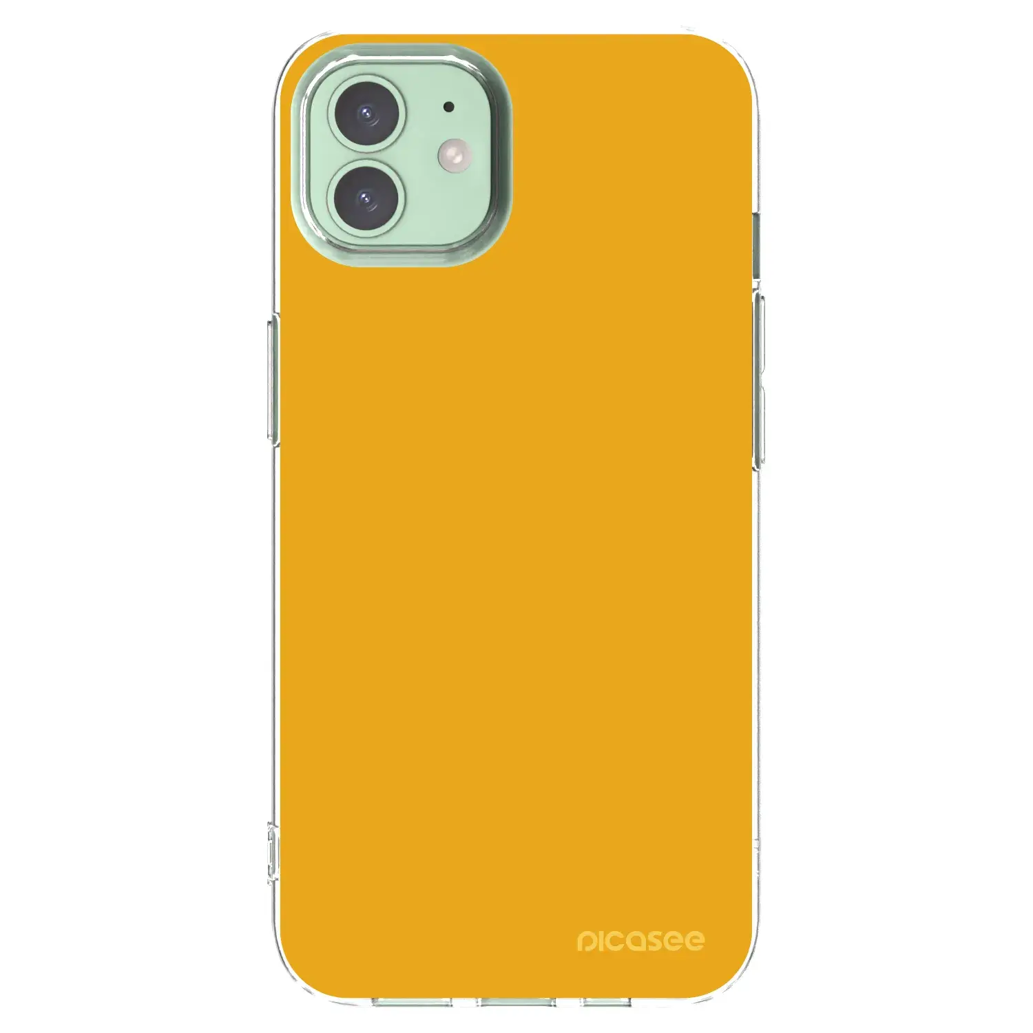 Silikonový průhledný obal pro Apple iPhone 12 - Sun