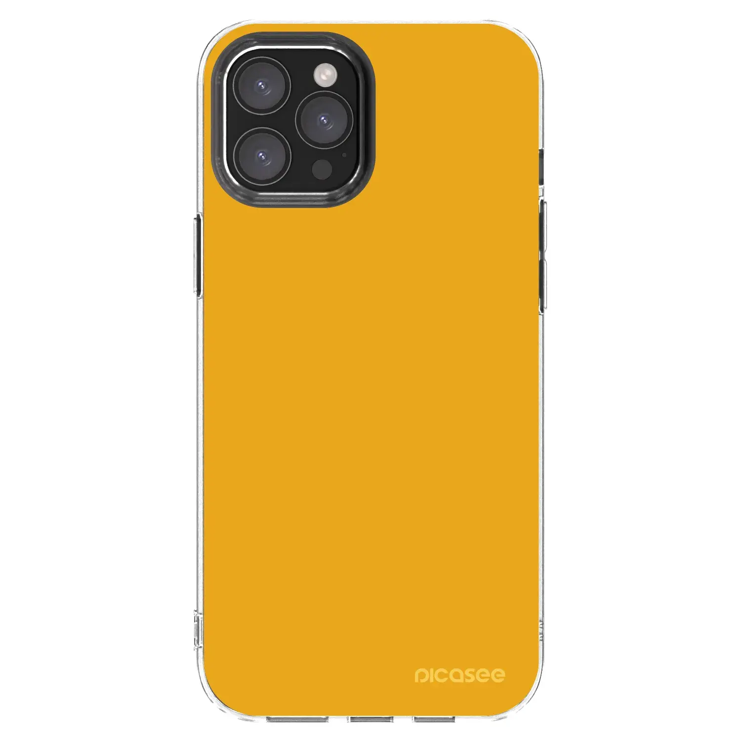 Silikonový průhledný obal pro Apple iPhone 12 Pro Max - Sun