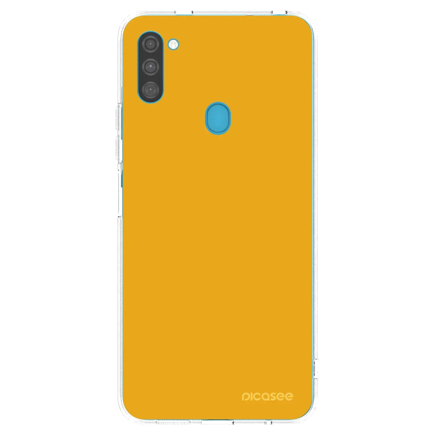 Silikonový průhledný obal pro Samsung Galaxy M11 - Sun
