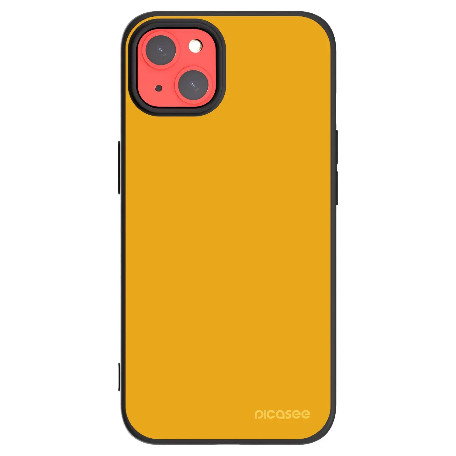 Silikonový černý obal pro Apple iPhone 13 - Sun