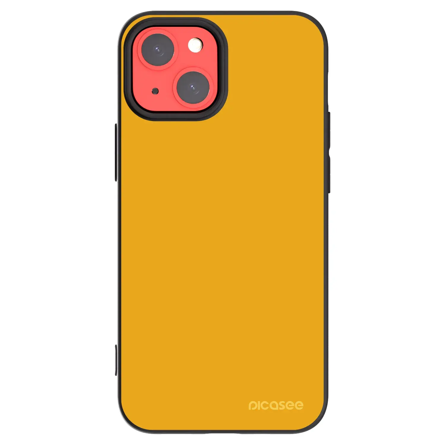 Silikonový černý obal pro Apple iPhone 13 mini - Sun