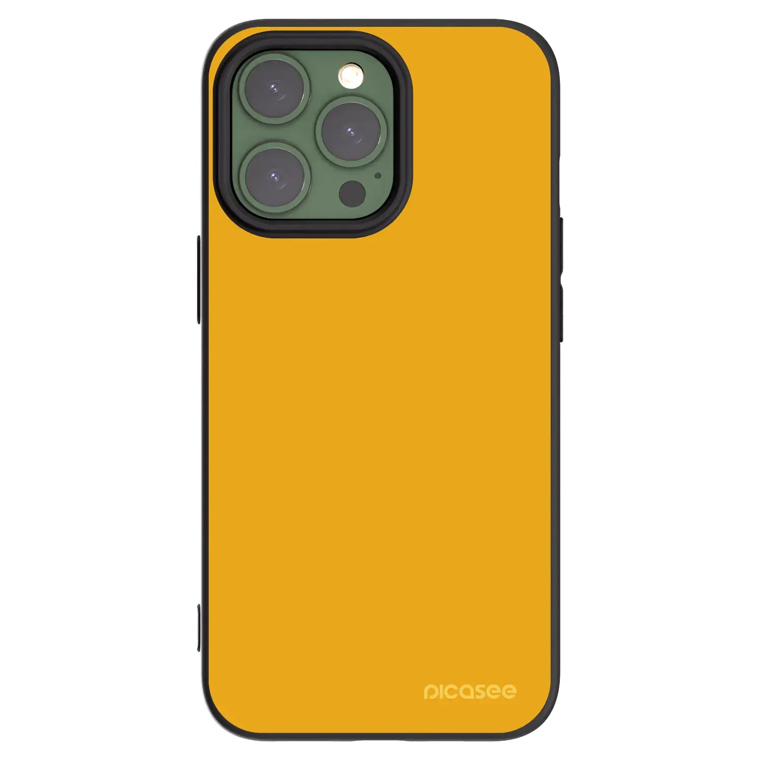 Silikonový černý obal pro Apple iPhone 13 Pro - Sun