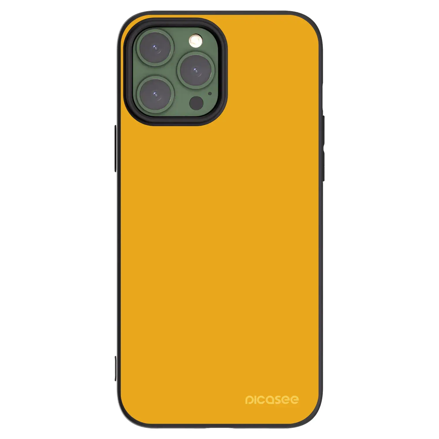 Silikonový černý obal pro Apple iPhone 13 Pro Max - Sun