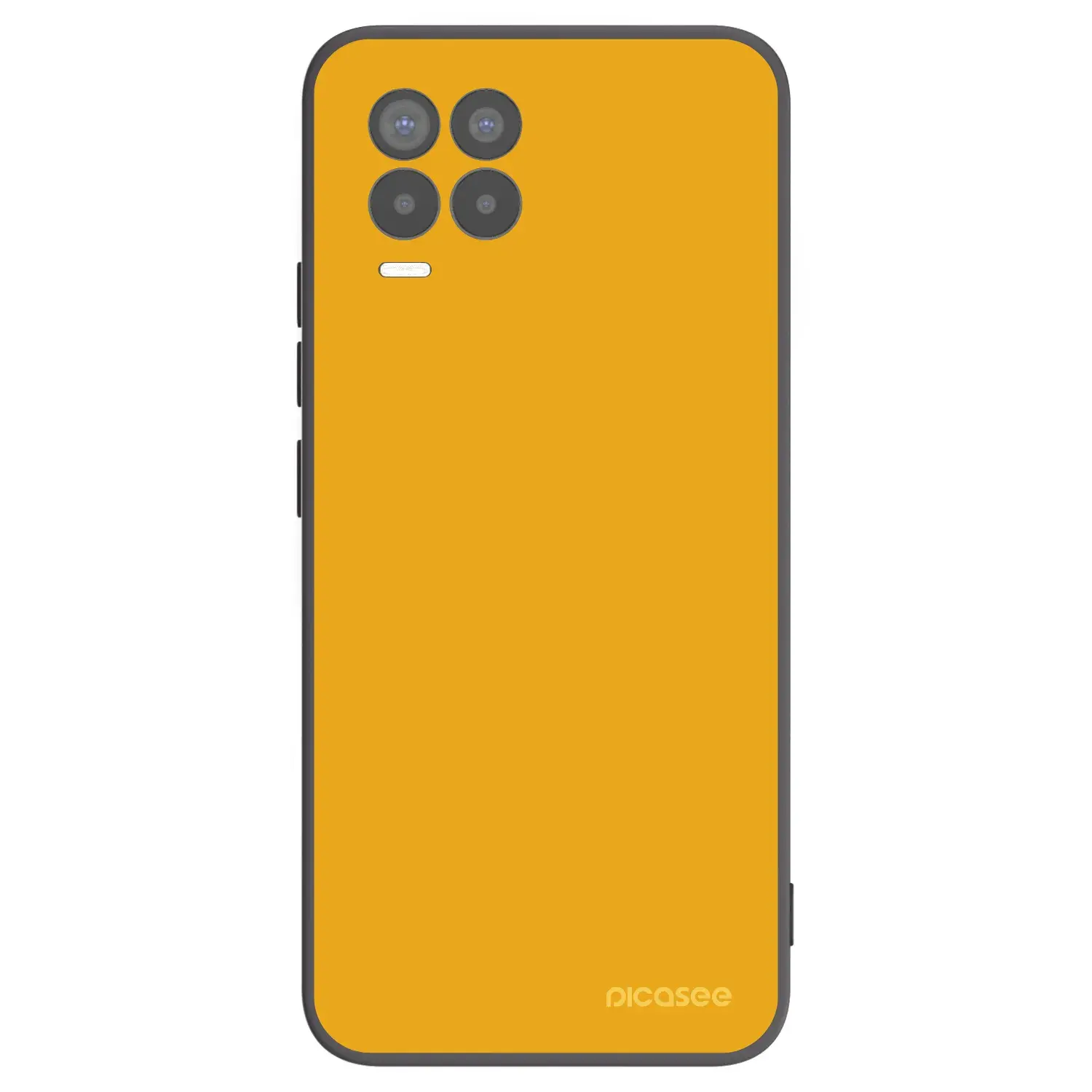 Silikonový černý obal pro Realme 8 Pro - Sun