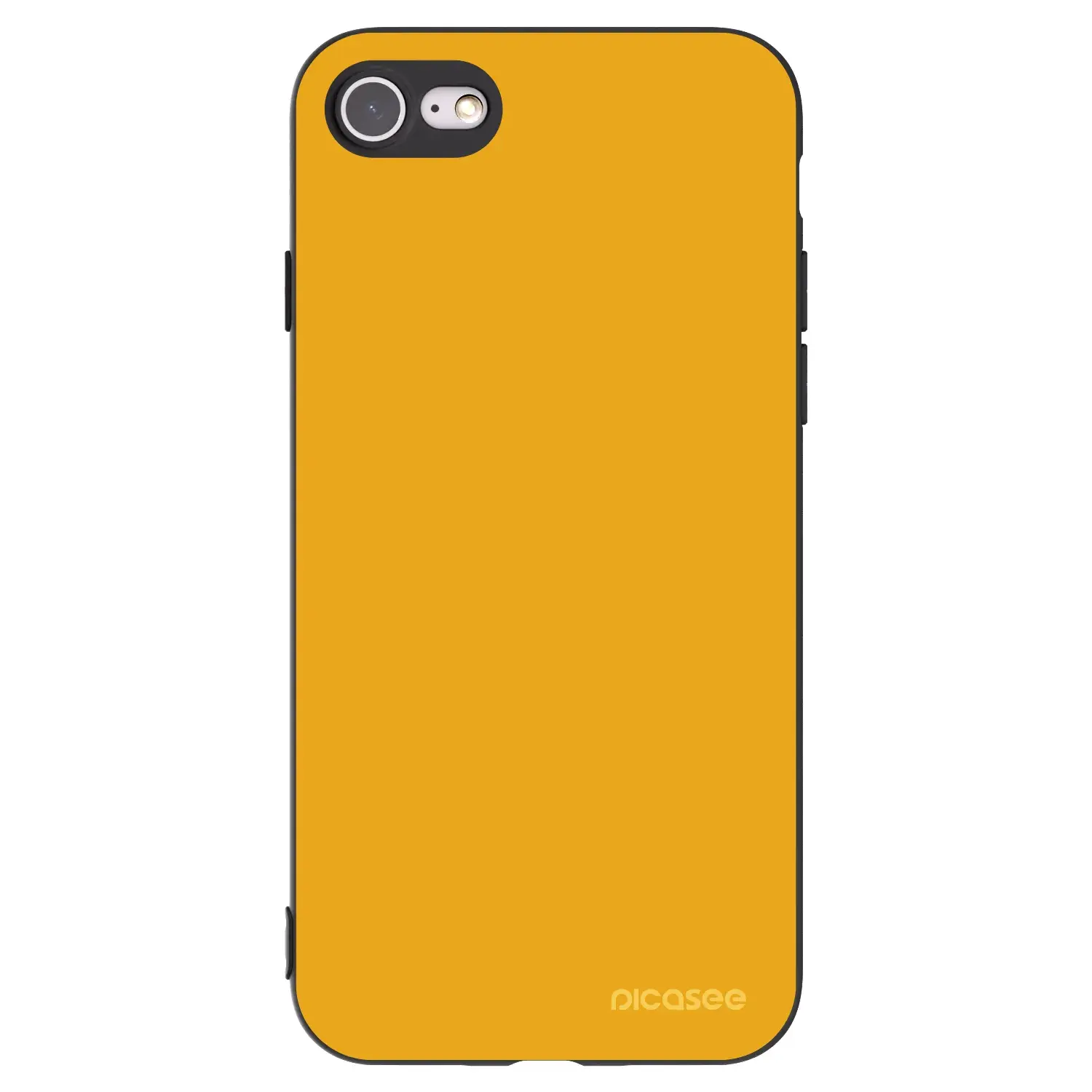 Silikonový černý obal pro Apple iPhone SE 2022 - Sun
