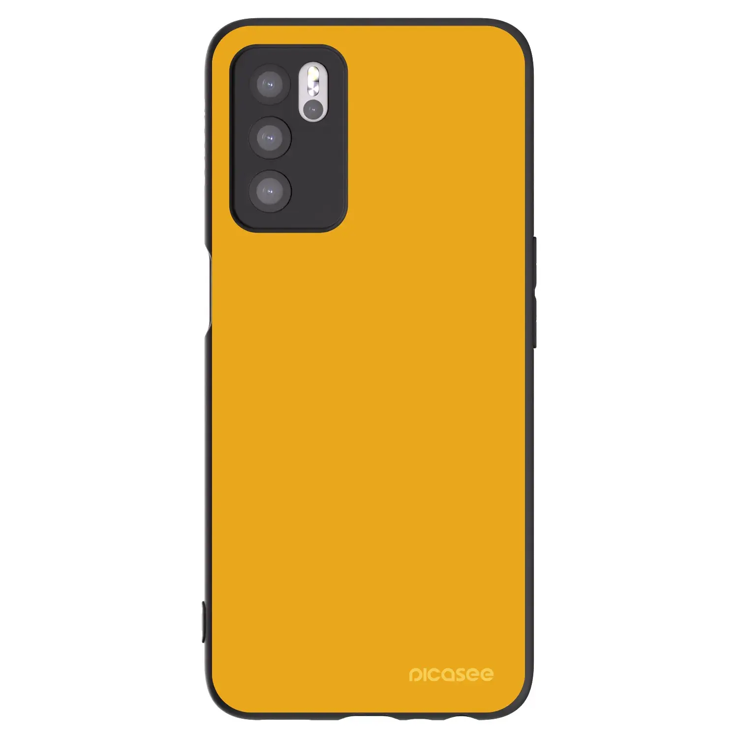 Silikonový černý obal pro OPPO A16 - Sun