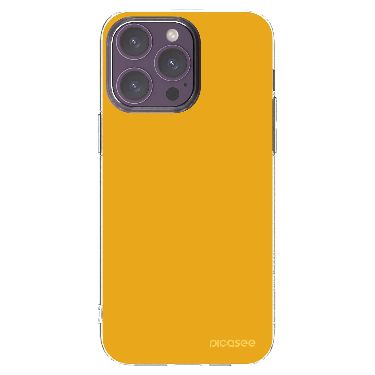 Silikonový průhledný obal pro Apple iPhone 14 Pro Max - Sun