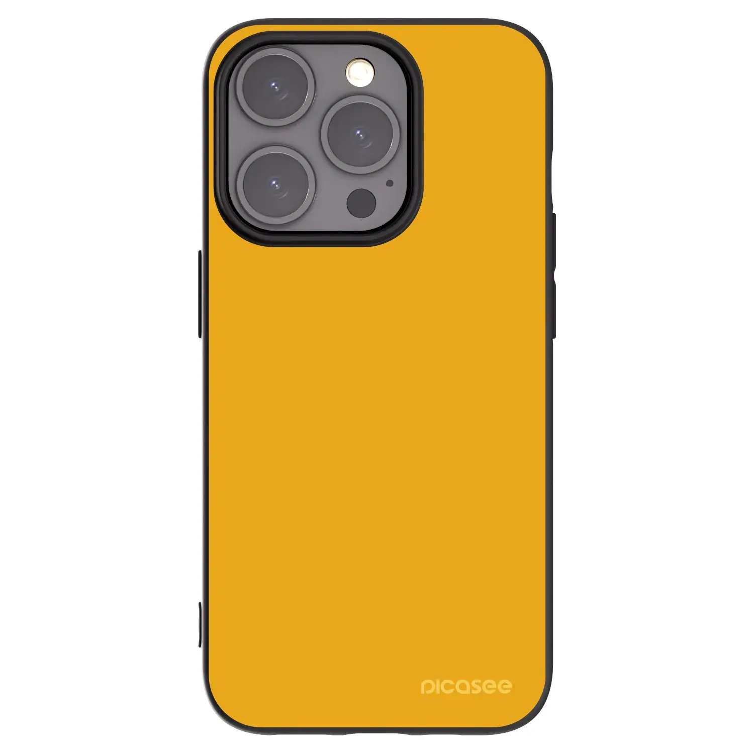 Silikonový černý obal pro Apple iPhone 15 Pro - Sun