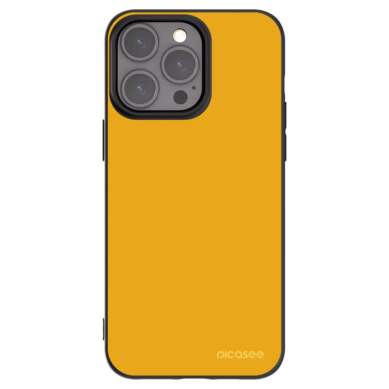 Silikonový černý obal pro Apple iPhone 15 Pro Max - Sun
