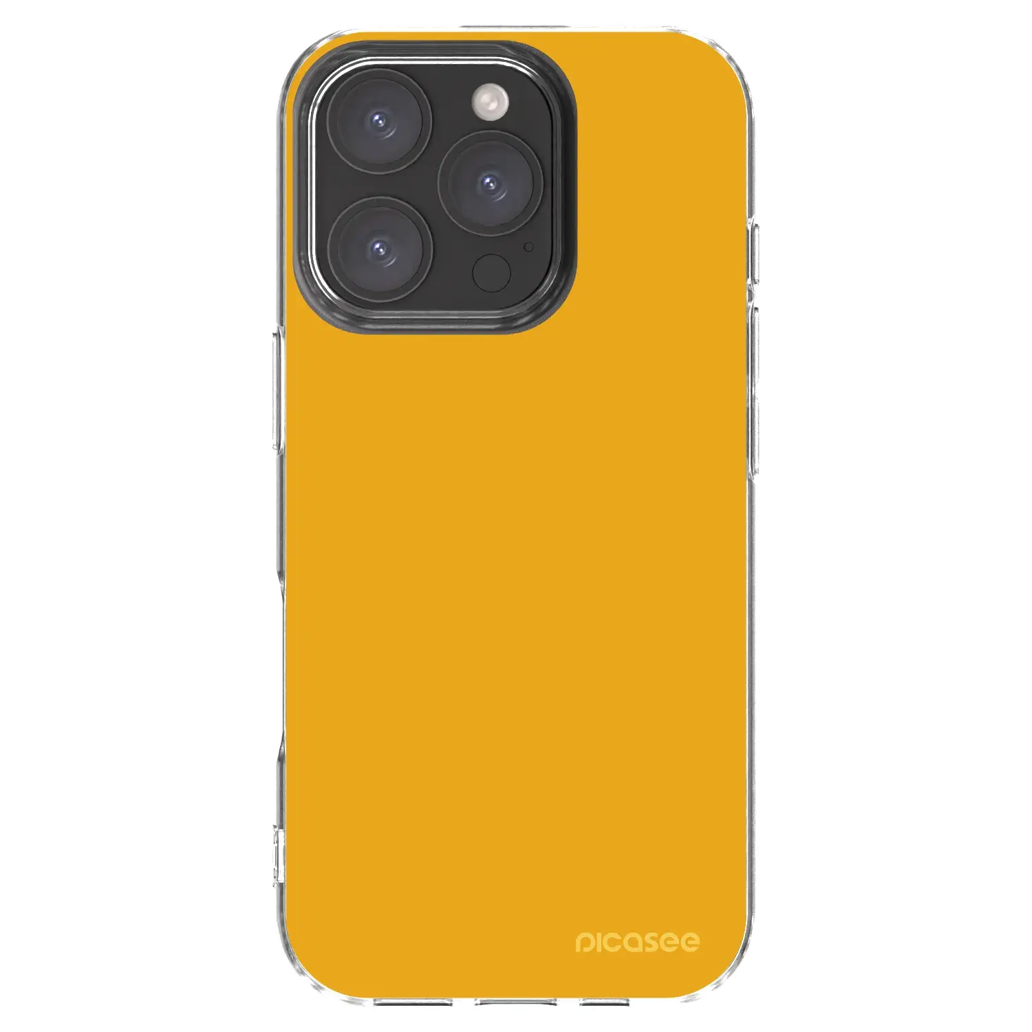 Silikonový průhledný obal pro Apple iPhone 16 Pro - Sun