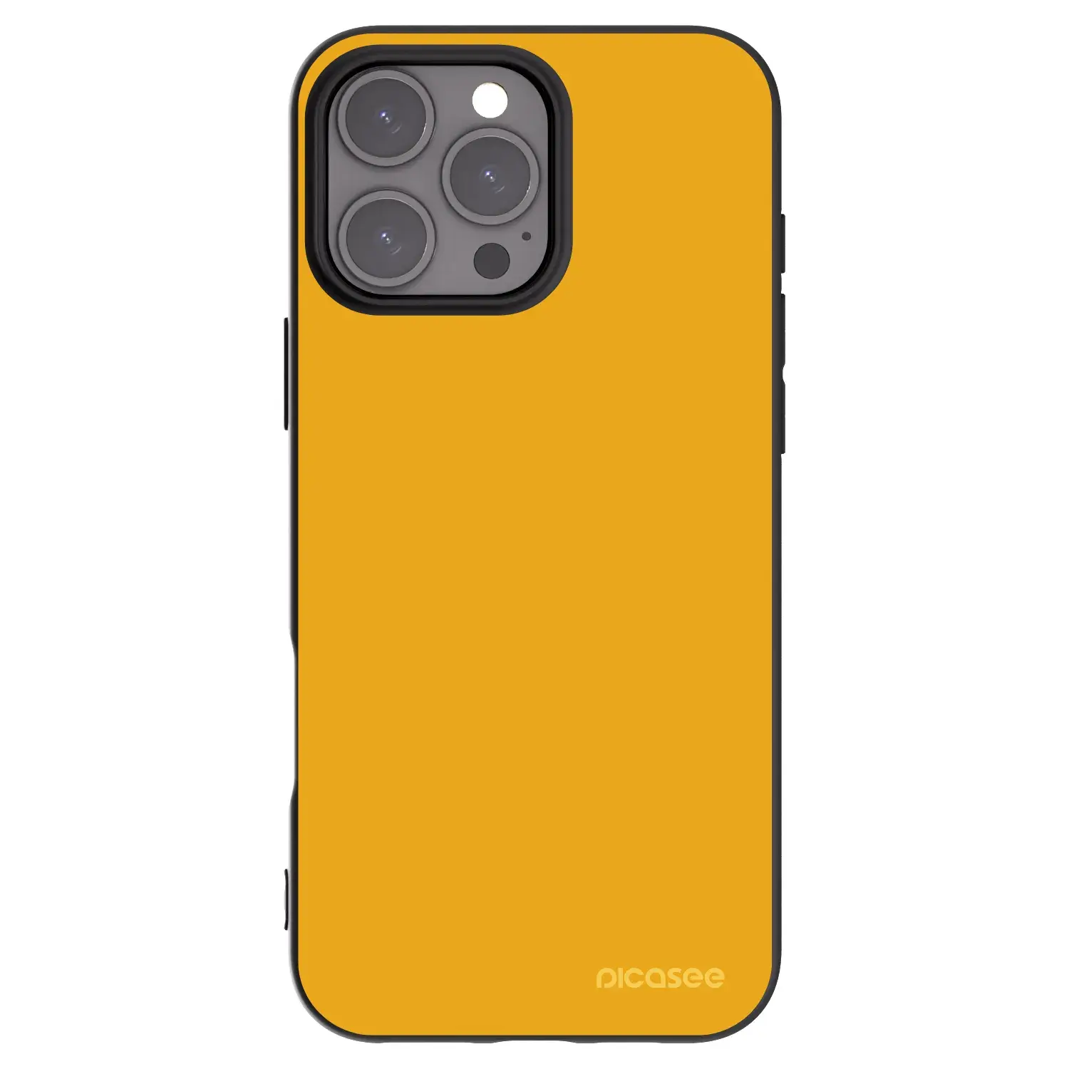 Silikonový černý obal pro Apple iPhone 16 Pro Max - Sun