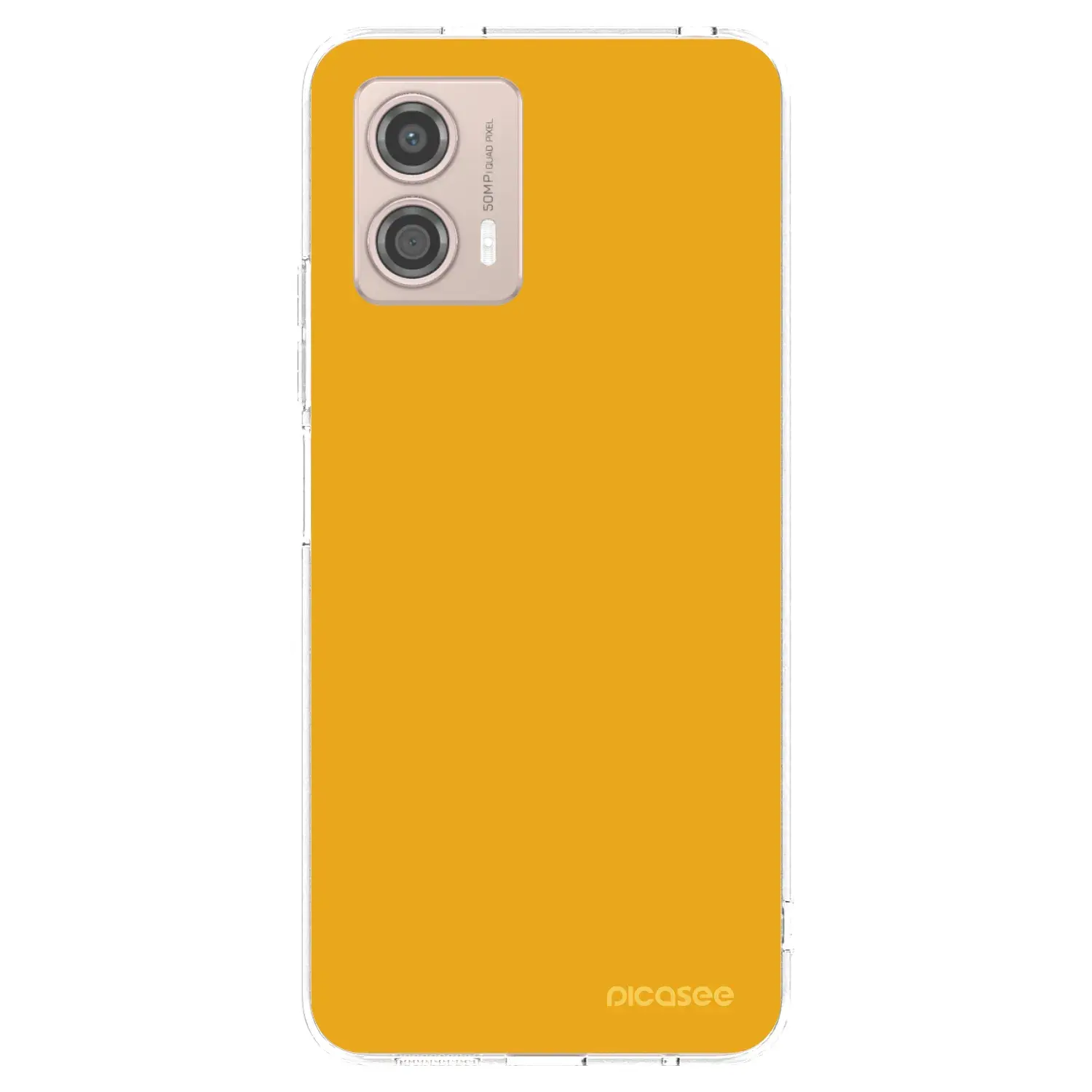 Silikonový průhledný obal pro Motorola Moto G53 5G - Sun