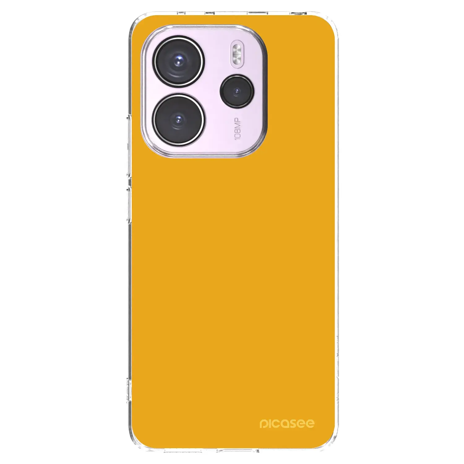Silikonový průhledný obal pro Xiaomi Redmi Note 14 4G - Sun