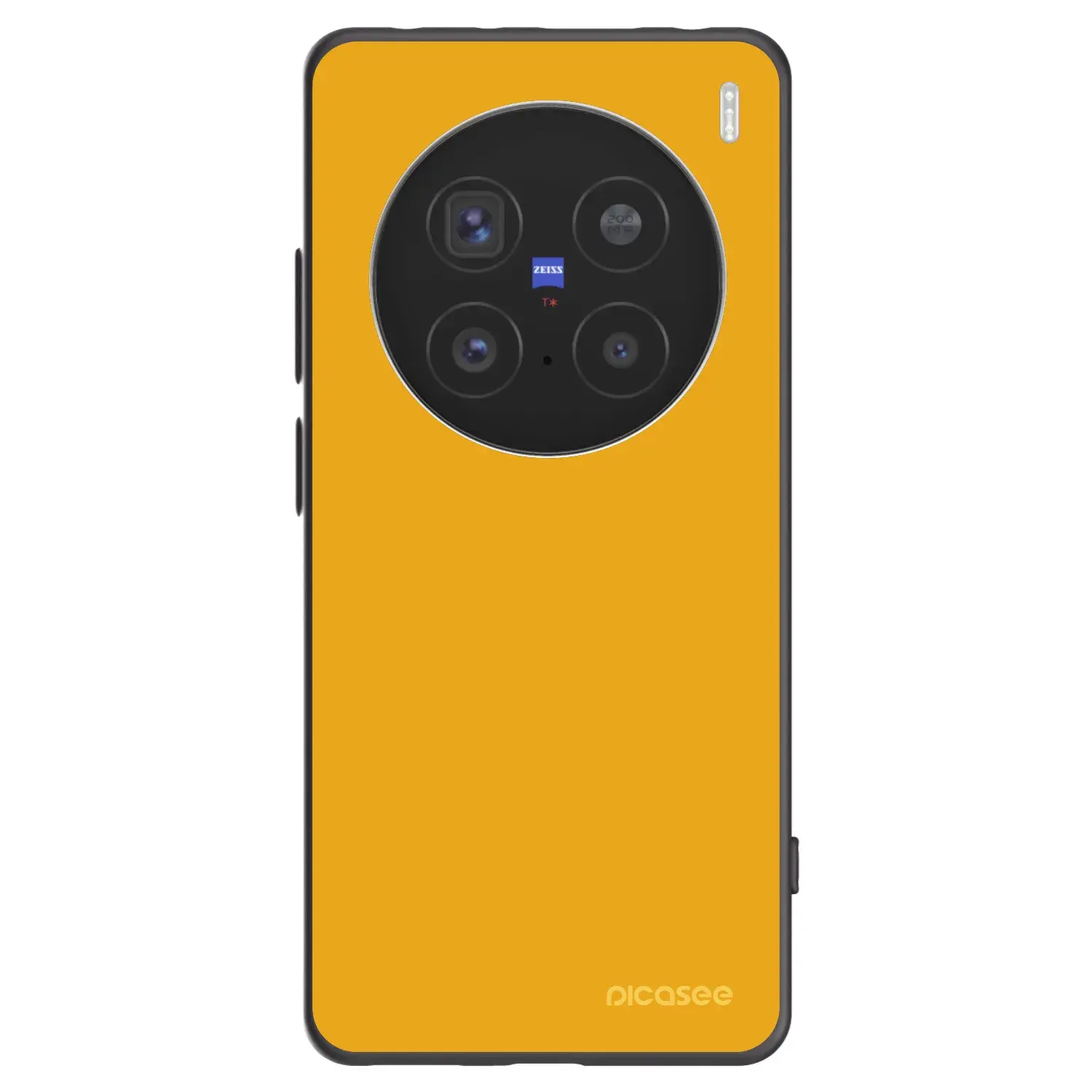 Silikonový černý obal pro Vivo X200 Pro - Sun