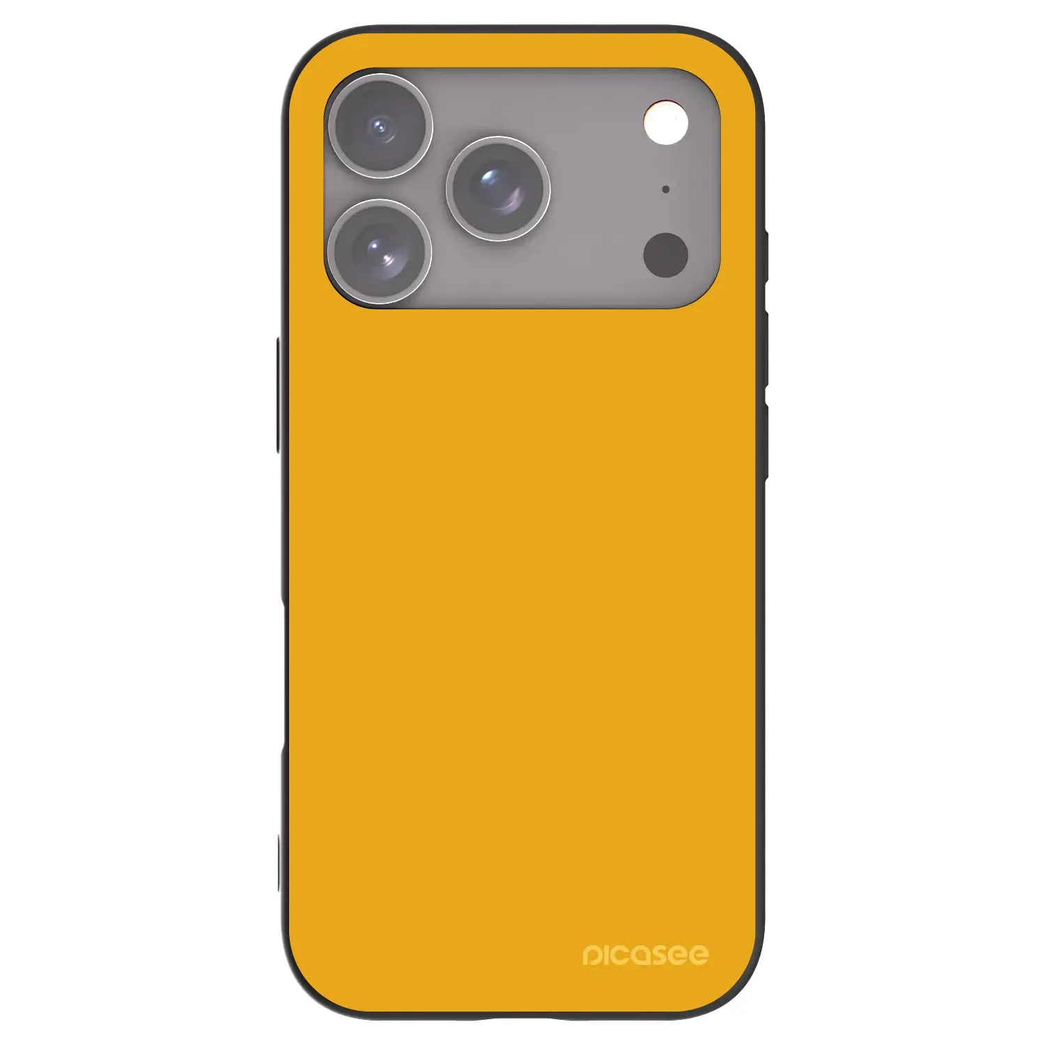 Silikonový černý obal pro Apple iPhone 17 Pro - Sun