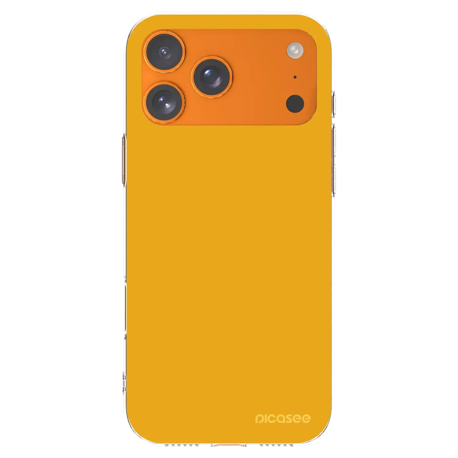 Silikonový průhledný obal pro Apple iPhone 17 Pro Max - Sun