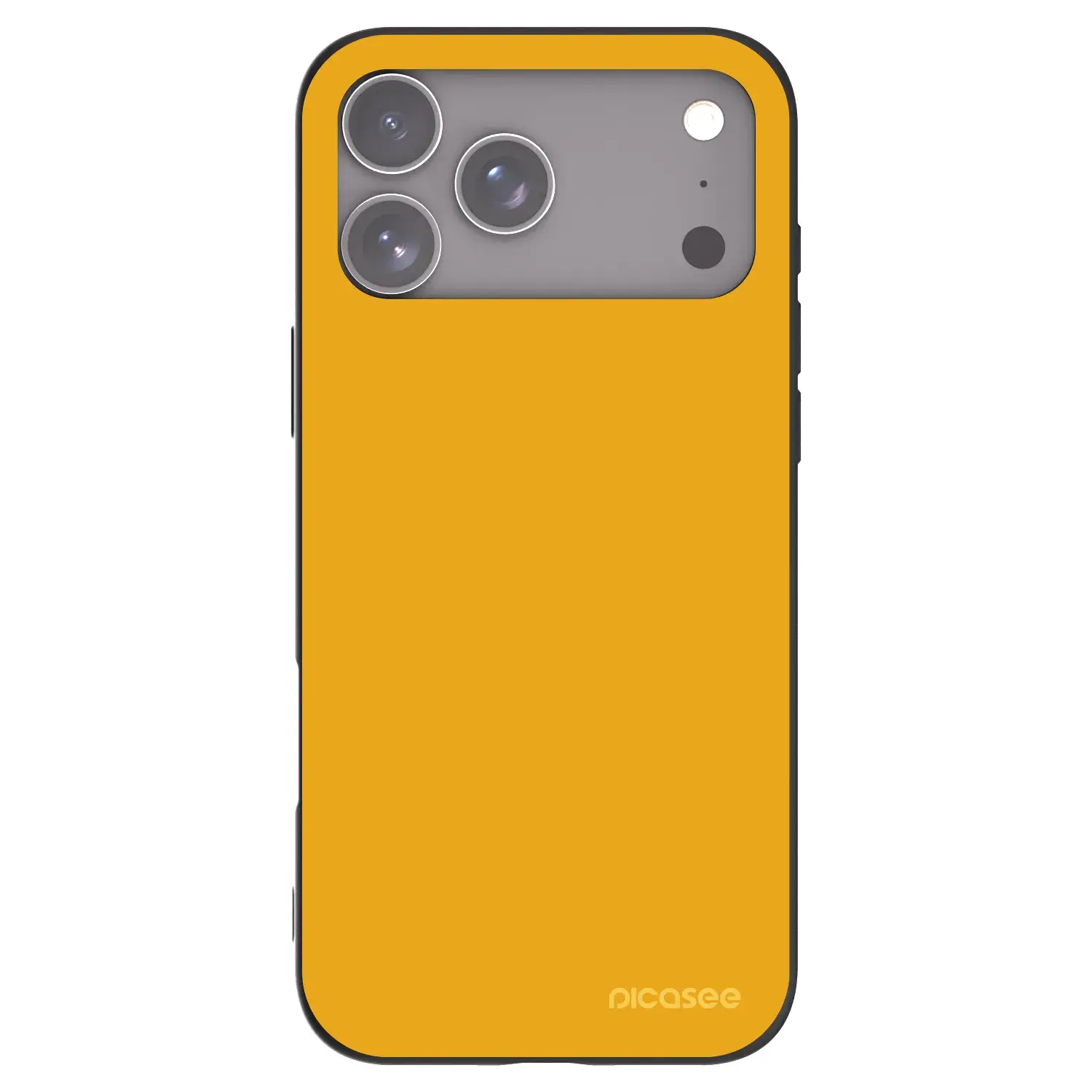 Silikonový černý obal pro Apple iPhone 17 Pro Max - Sun