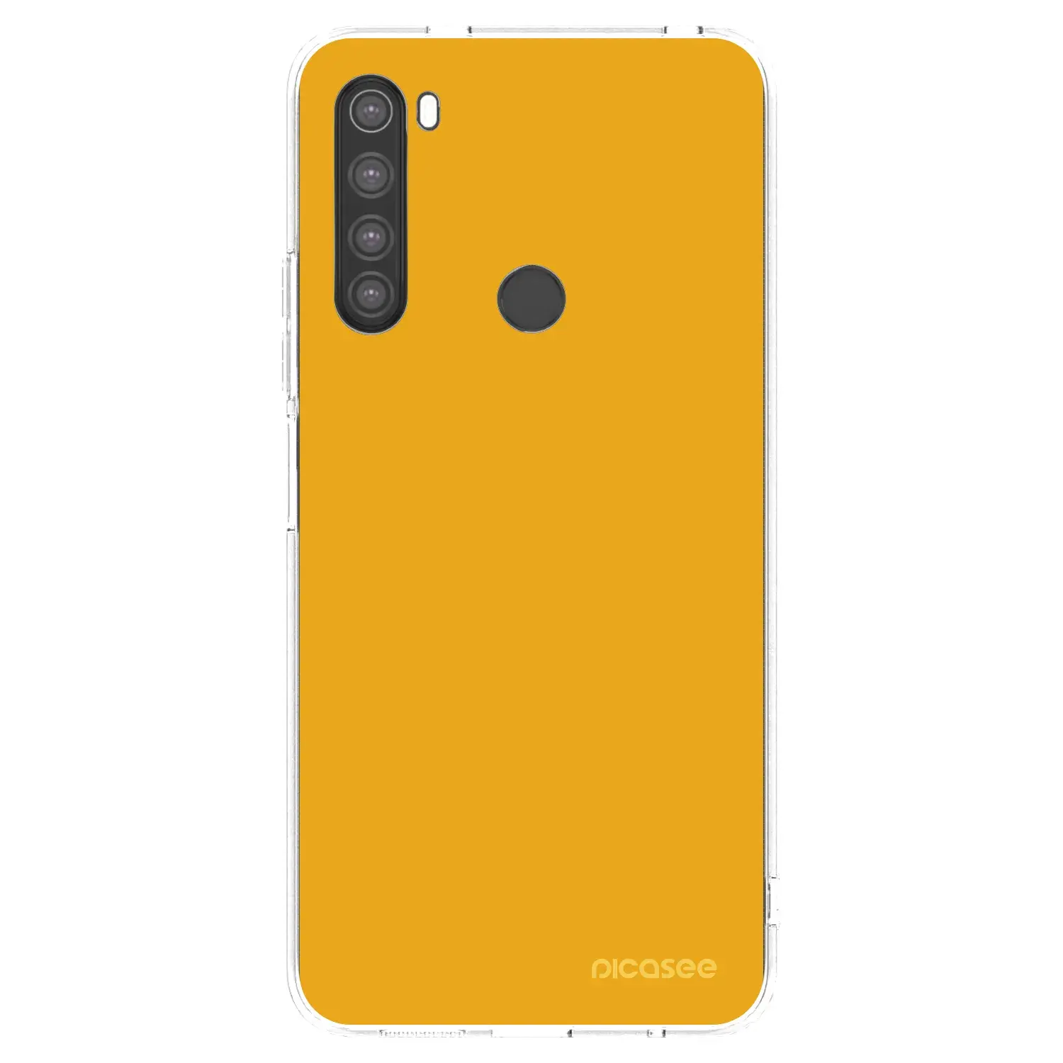 Silikonový průhledný obal pro Xiaomi Redmi Note 8 - Sun