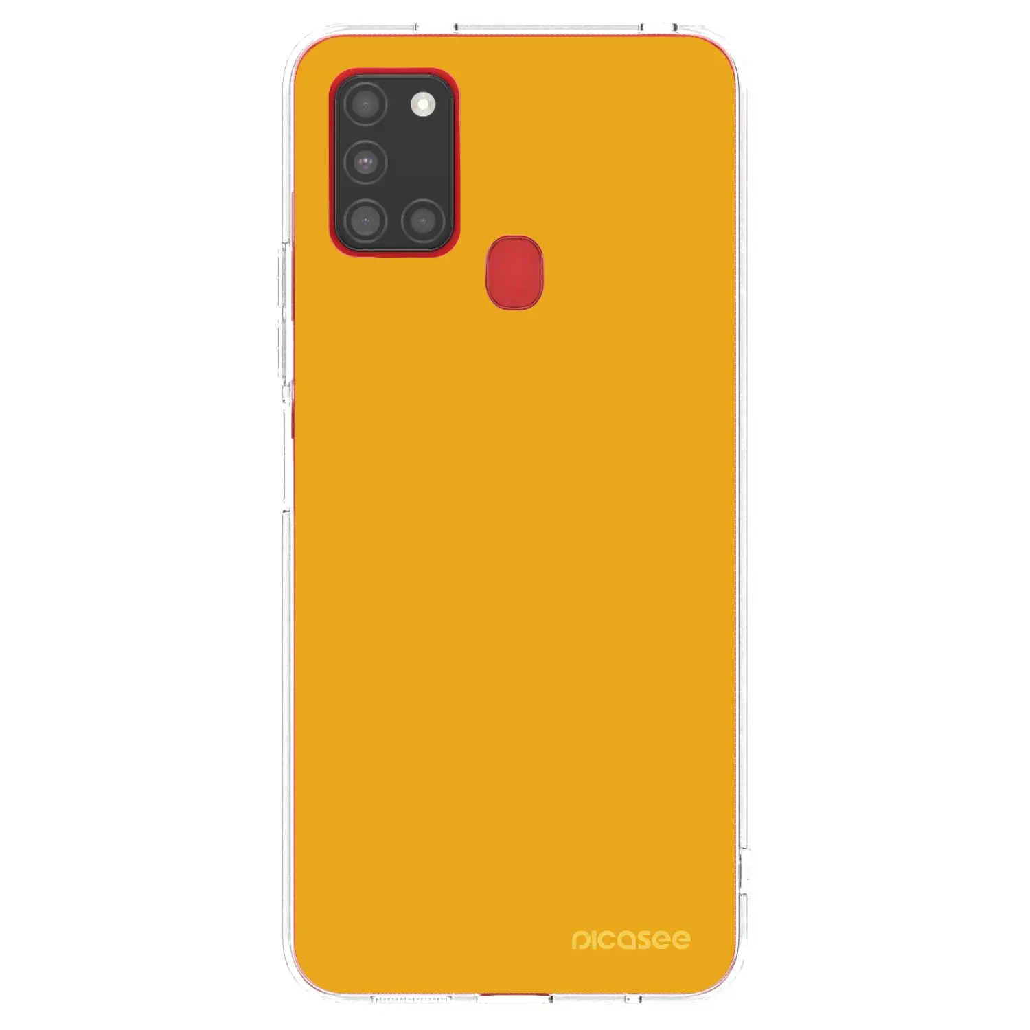 Silikonový průhledný obal pro Samsung Galaxy A21s - Sun