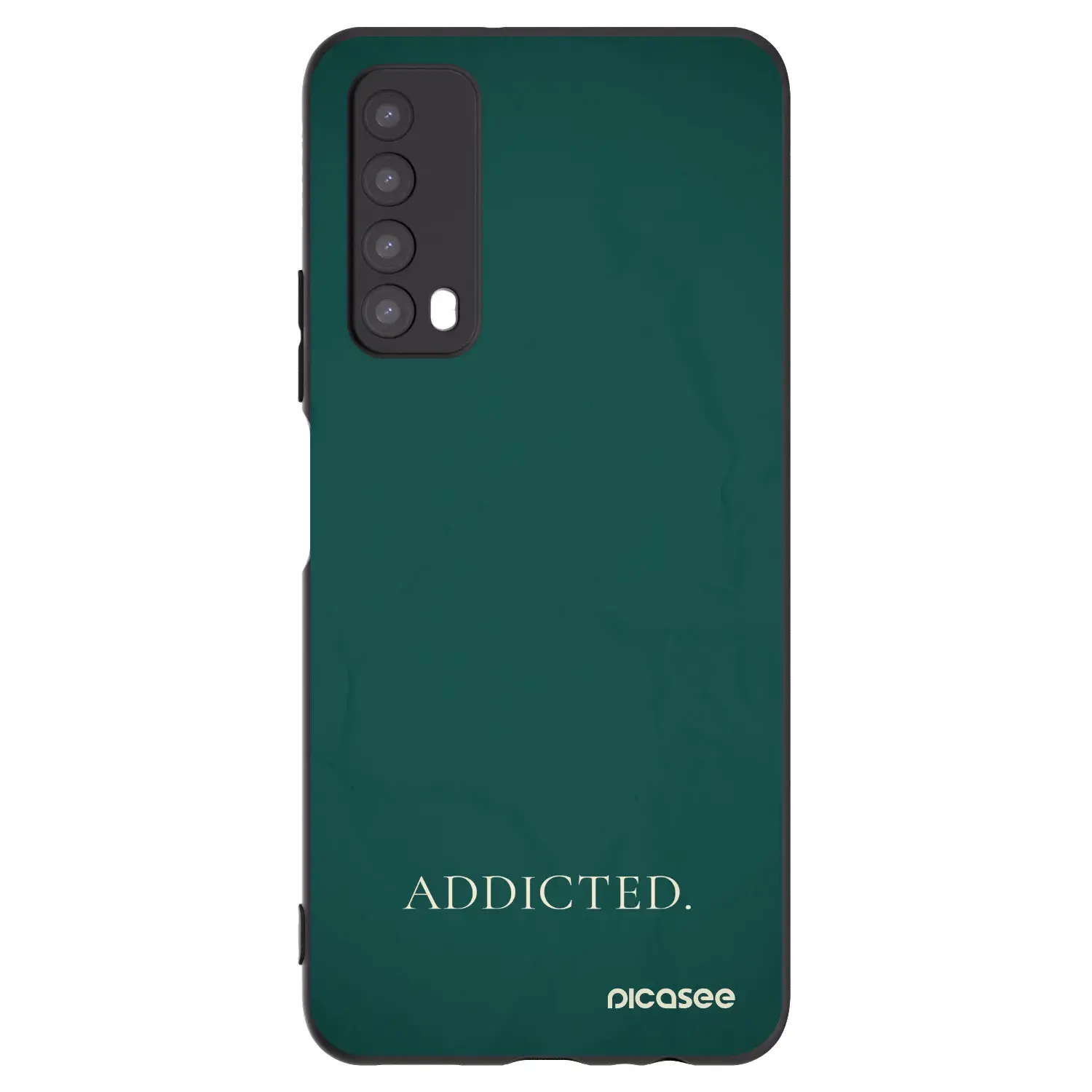 Silikonový černý obal pro Huawei P Smart 2021 - Addicted