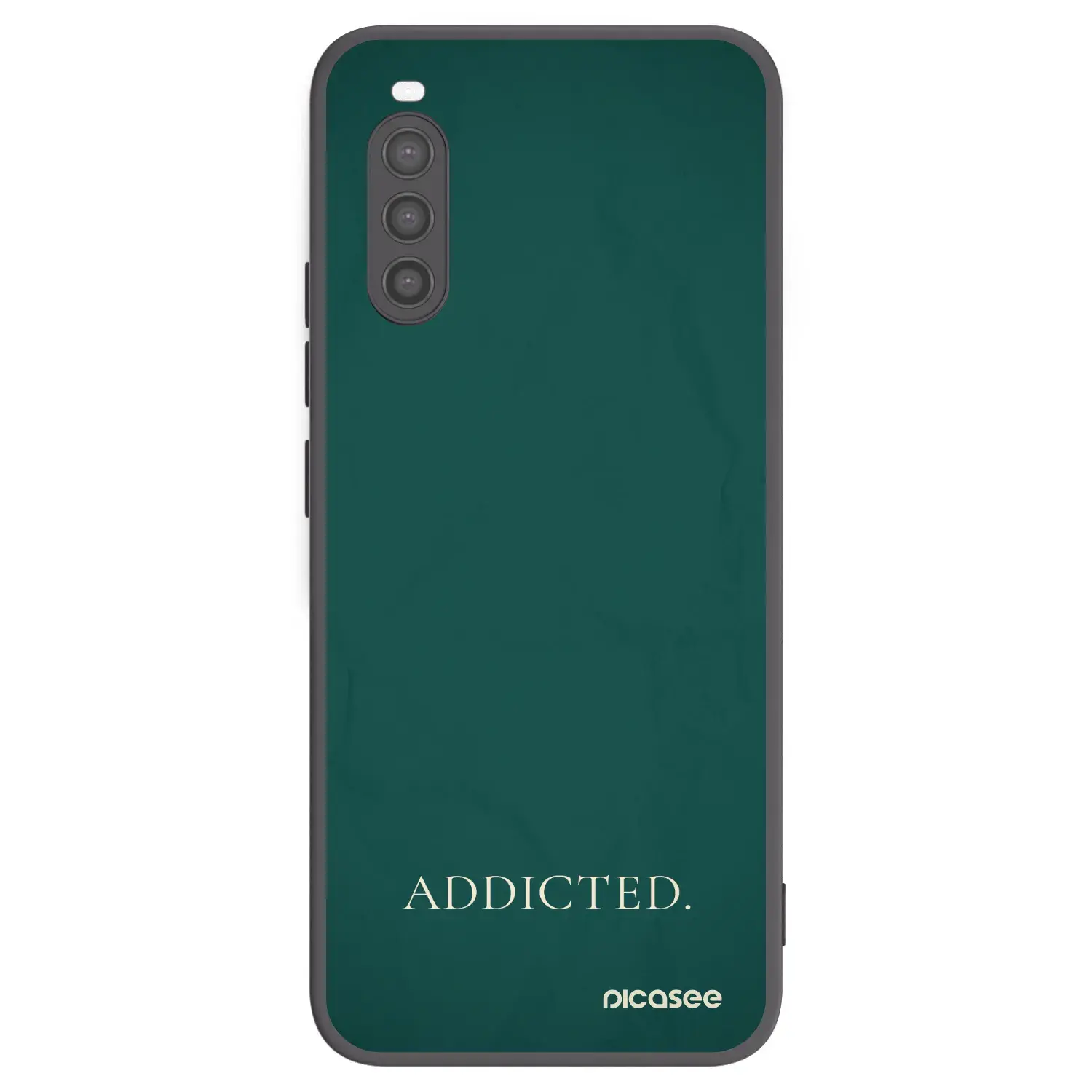 Silikonový černý obal pro Sony Xperia 10 II - Addicted