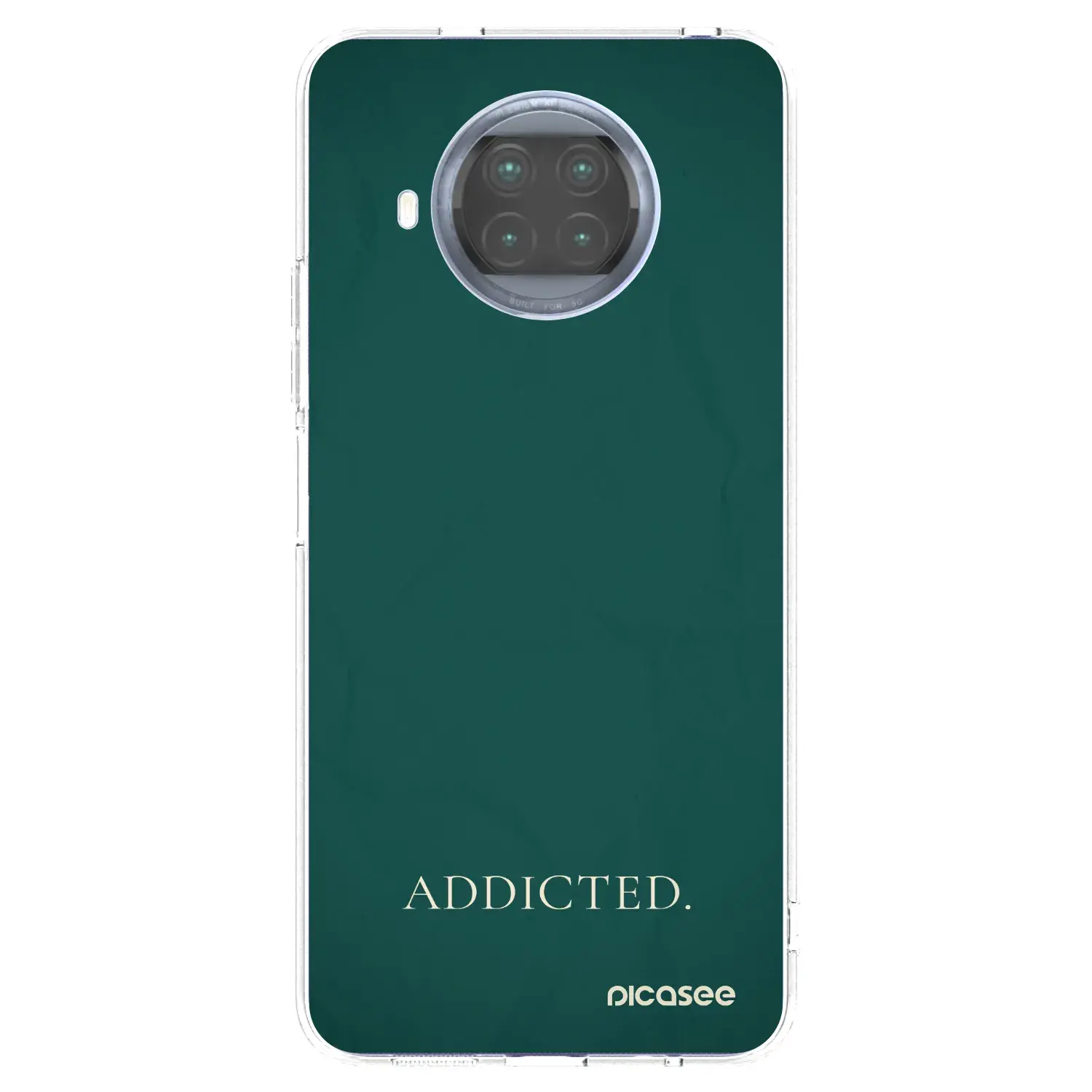 Silikonový průhledný obal pro Xiaomi Mi 10T Lite - Addicted