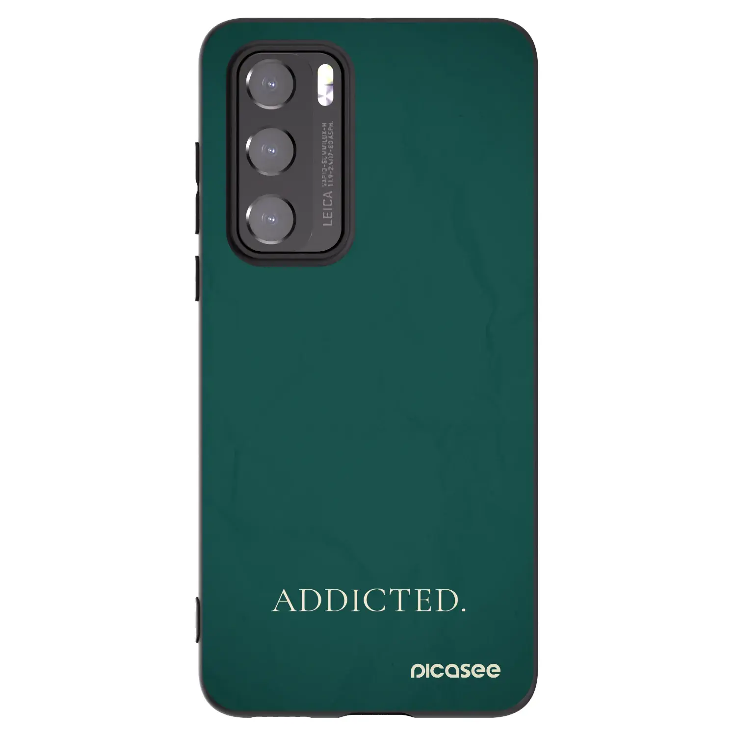 Silikonový černý obal pro Huawei P40 - Addicted