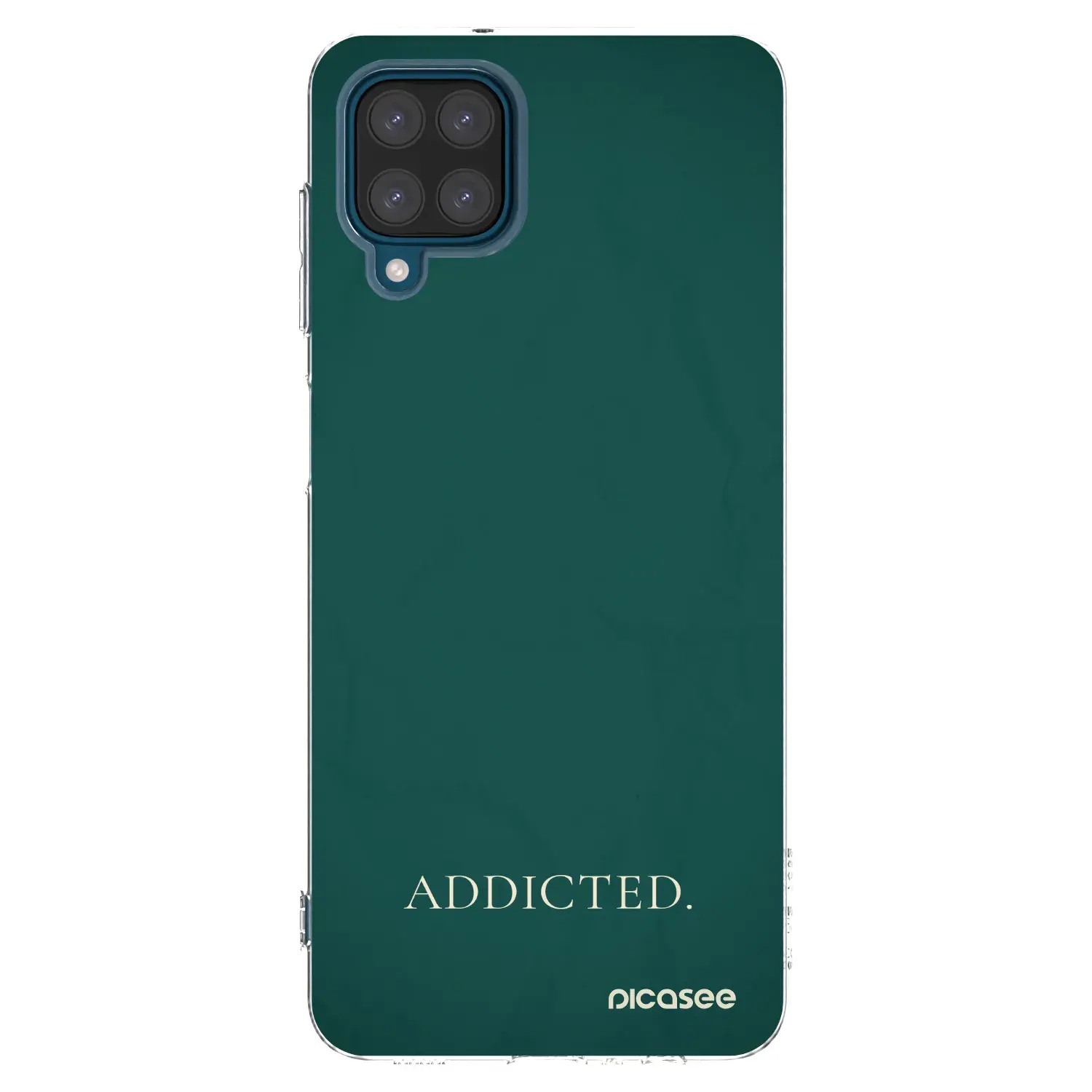 Silikonový průhledný obal pro Samsung Galaxy A12 A125F - Addicted