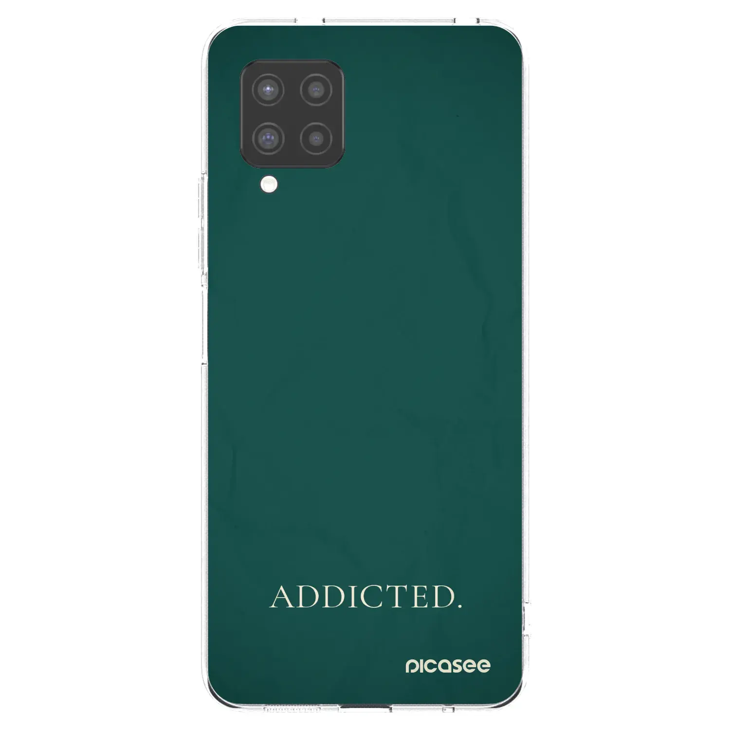 Silikonový průhledný obal pro Samsung Galaxy A42 A426B - Addicted